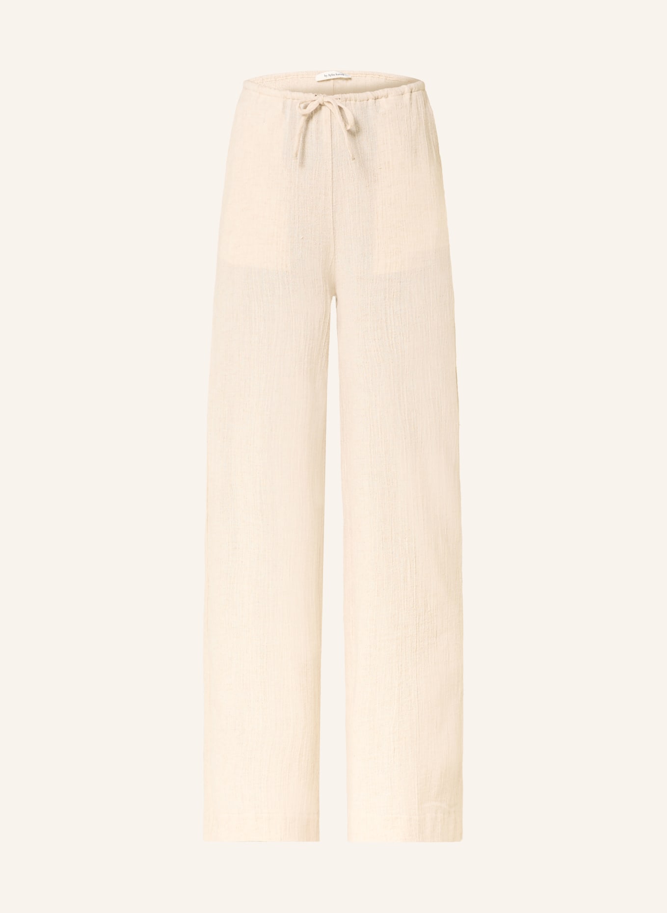 by Aylin Koenig EMMI marlene pants with linen: BEIGE