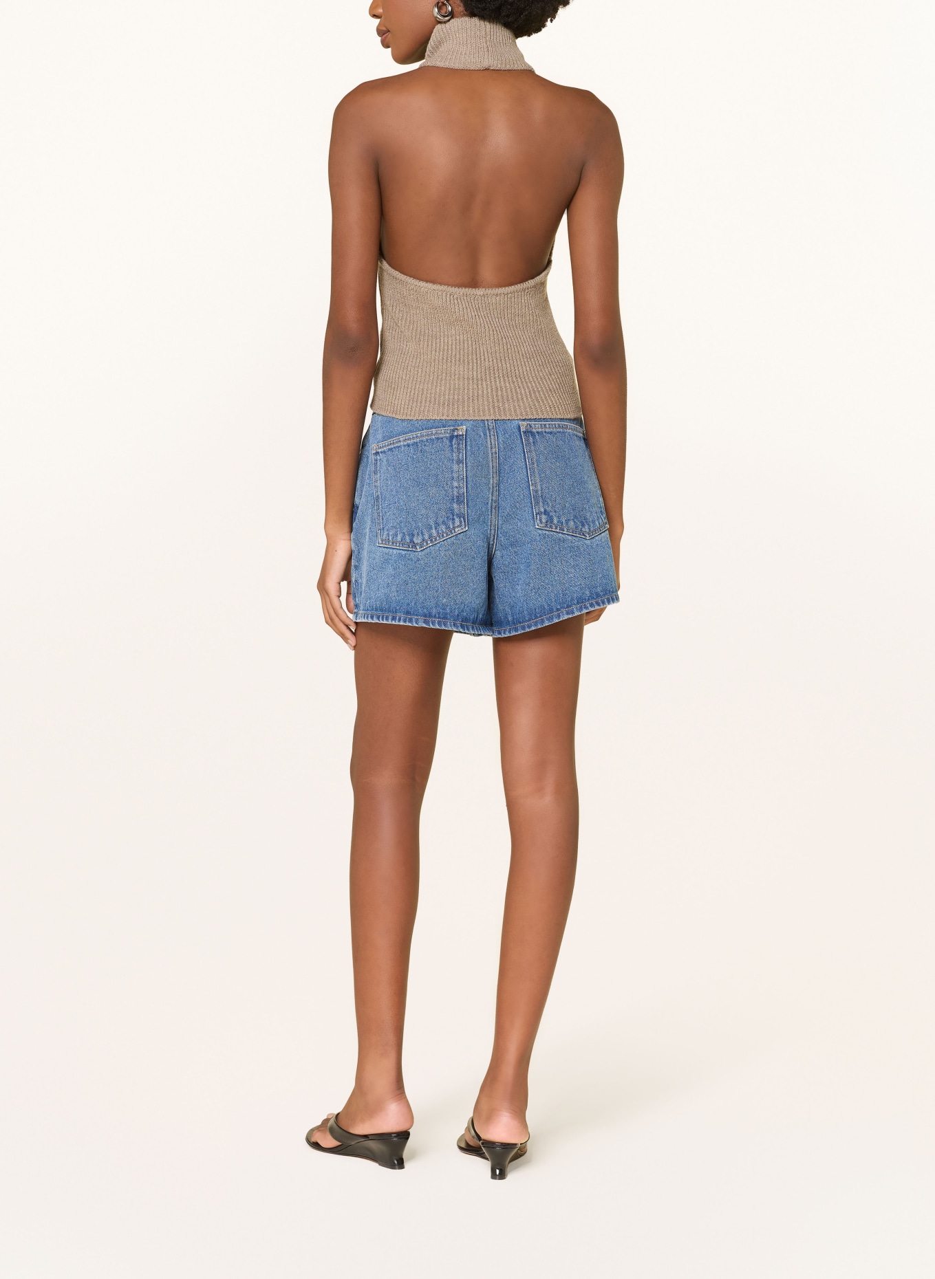 by Aylin Koenig Short en jean WIL: 001 MID BLUE