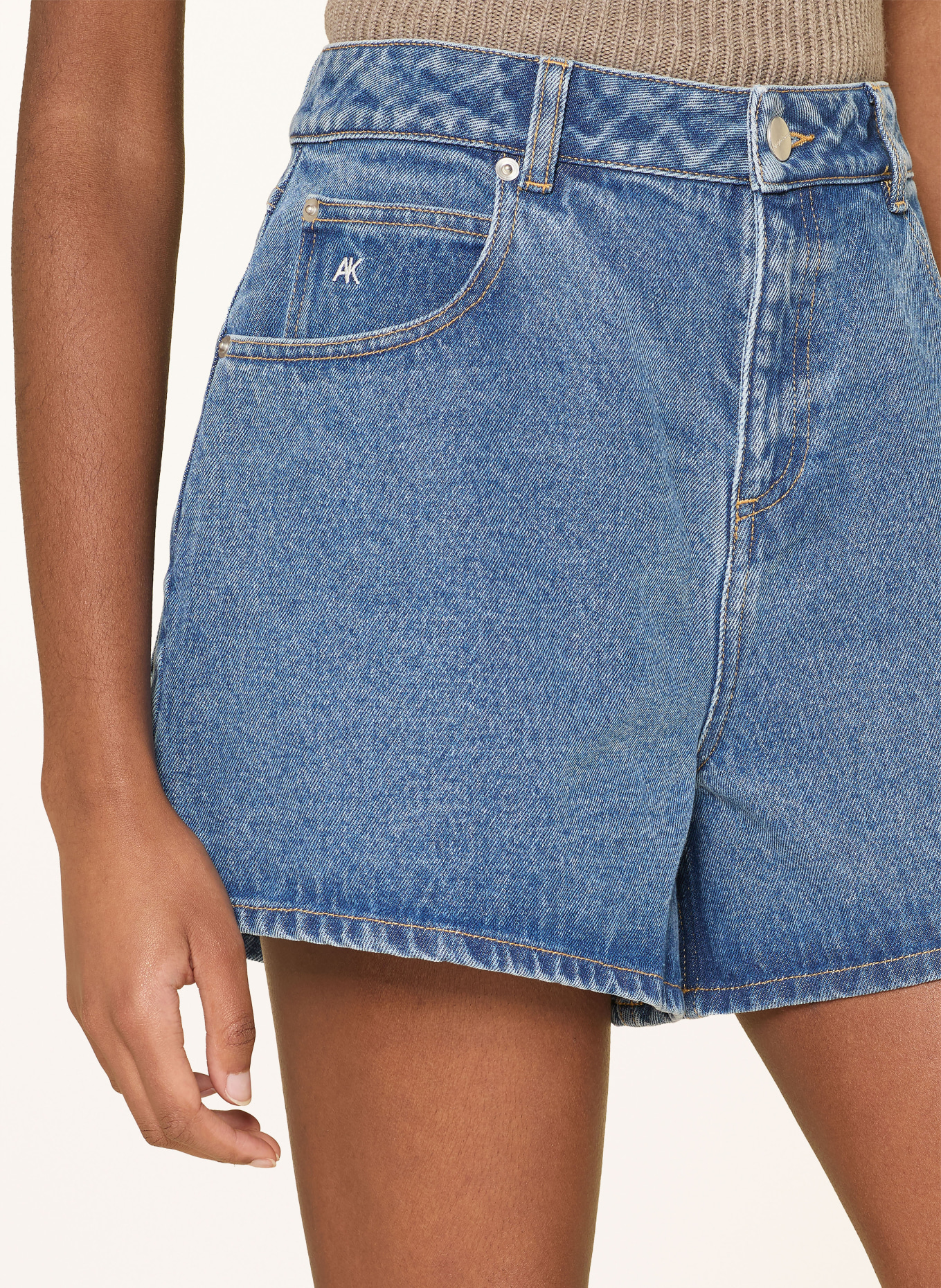 by Aylin Koenig Short en jean WIL: 001 MID BLUE