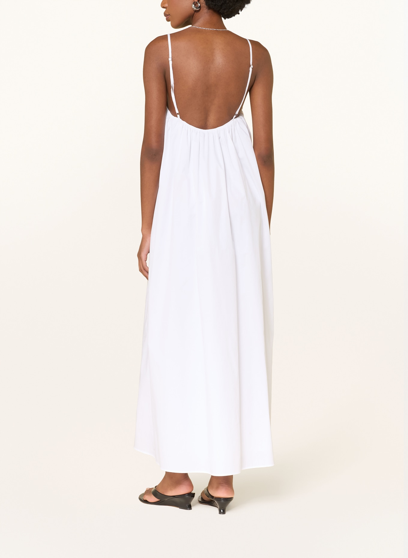 by Aylin Koenig CAMILLE dress with ruffles: WHITE