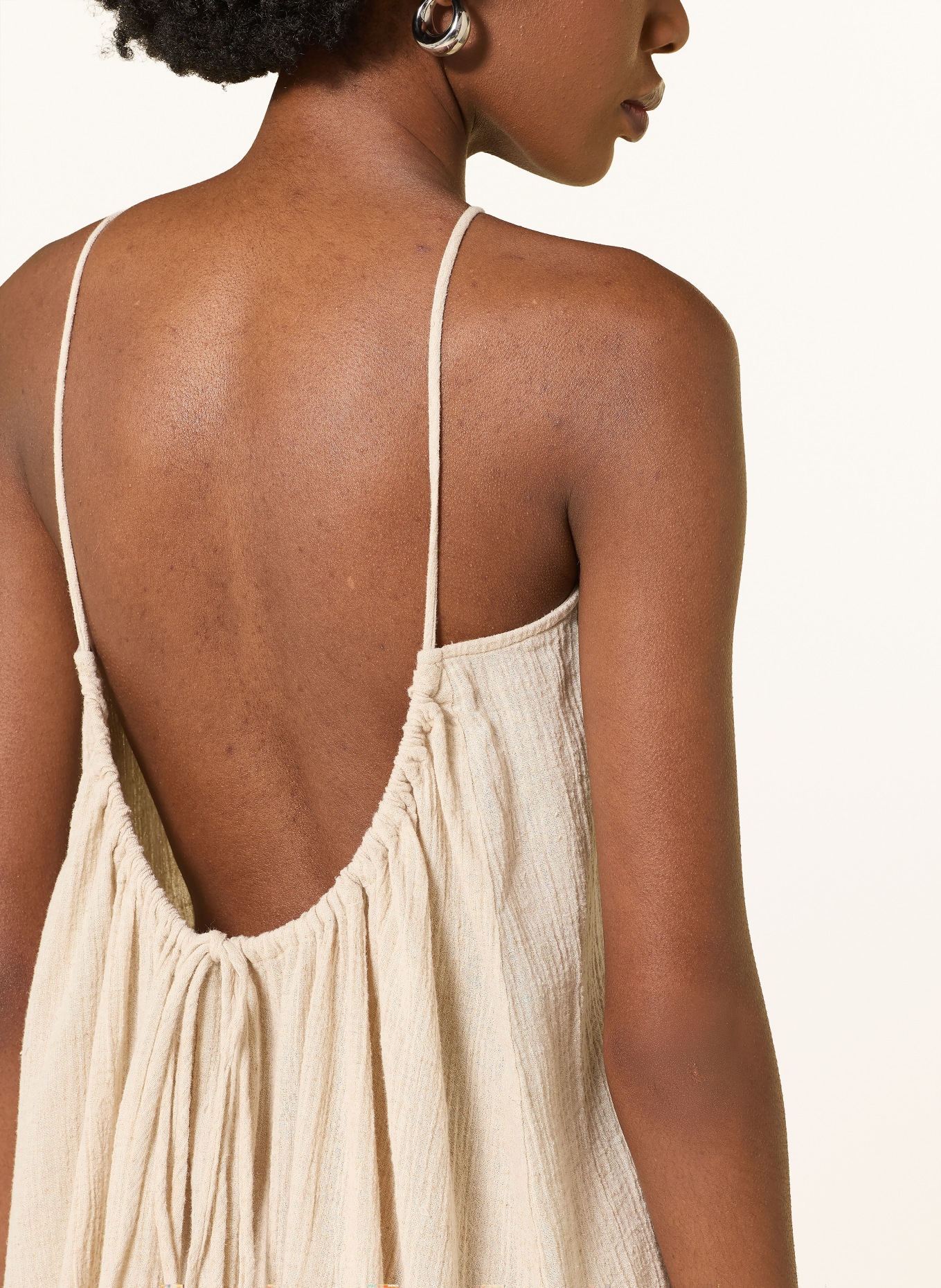 by Aylin Koenig Lněné šaty HEAVEN: BÉŽOVÁ