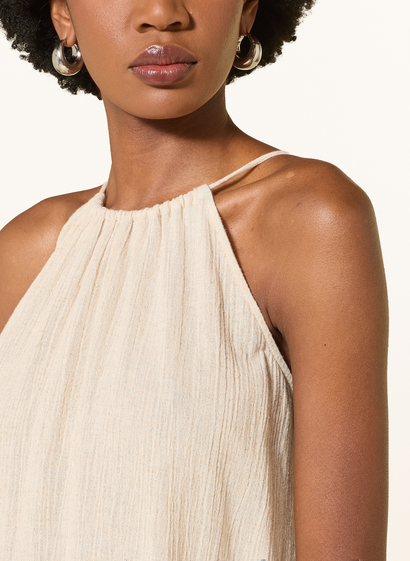 by Aylin Koenig Lněné šaty HEAVEN: BÉŽOVÁ