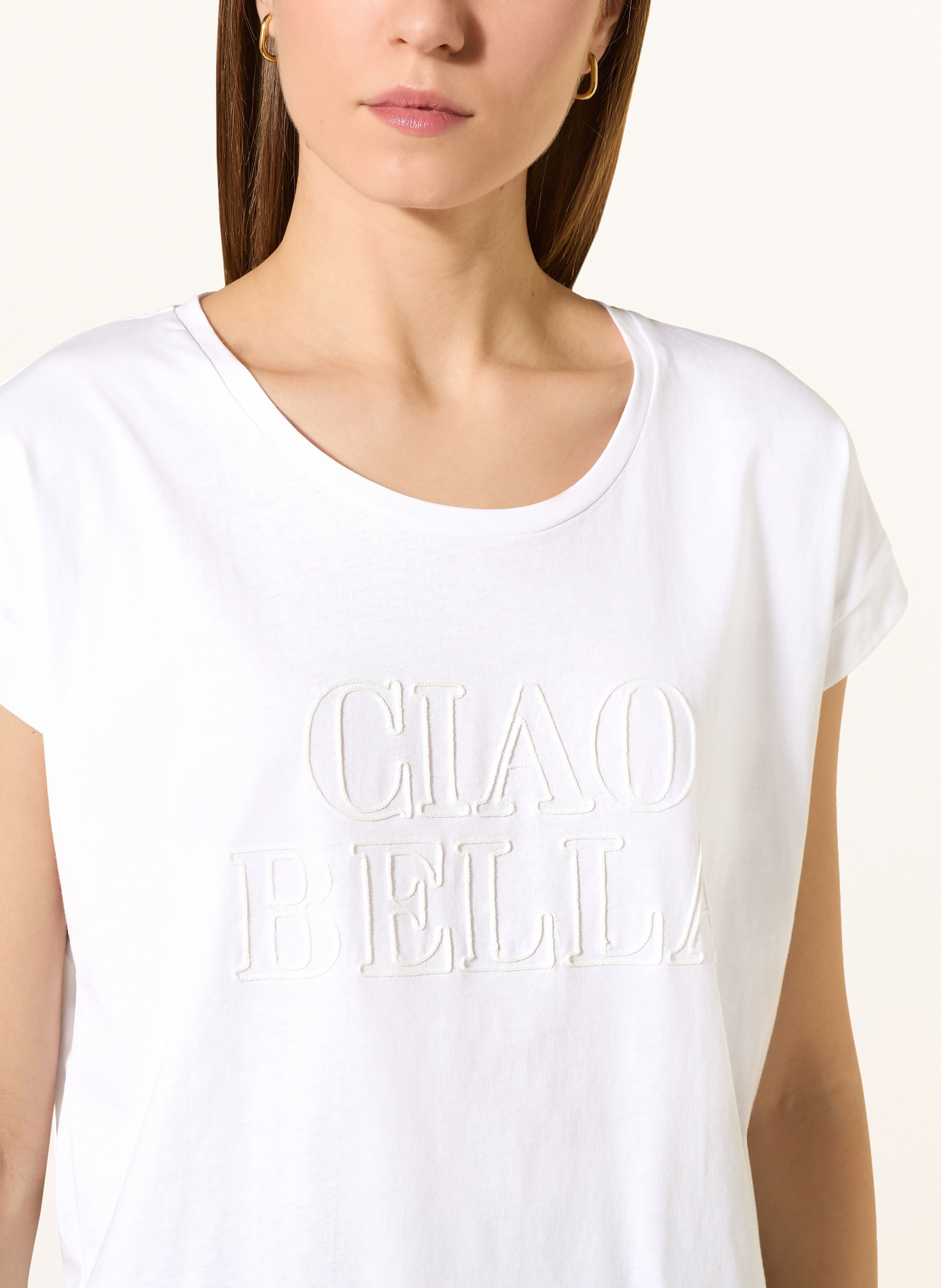 CINQUE T-shirt CIRICAMO: BLANC