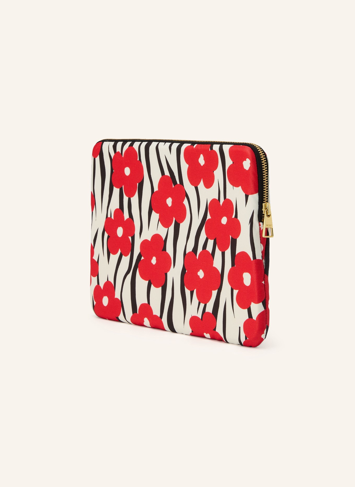 WOUF Laptop sleeve CUTE: BLACK / GOLD / CREAM