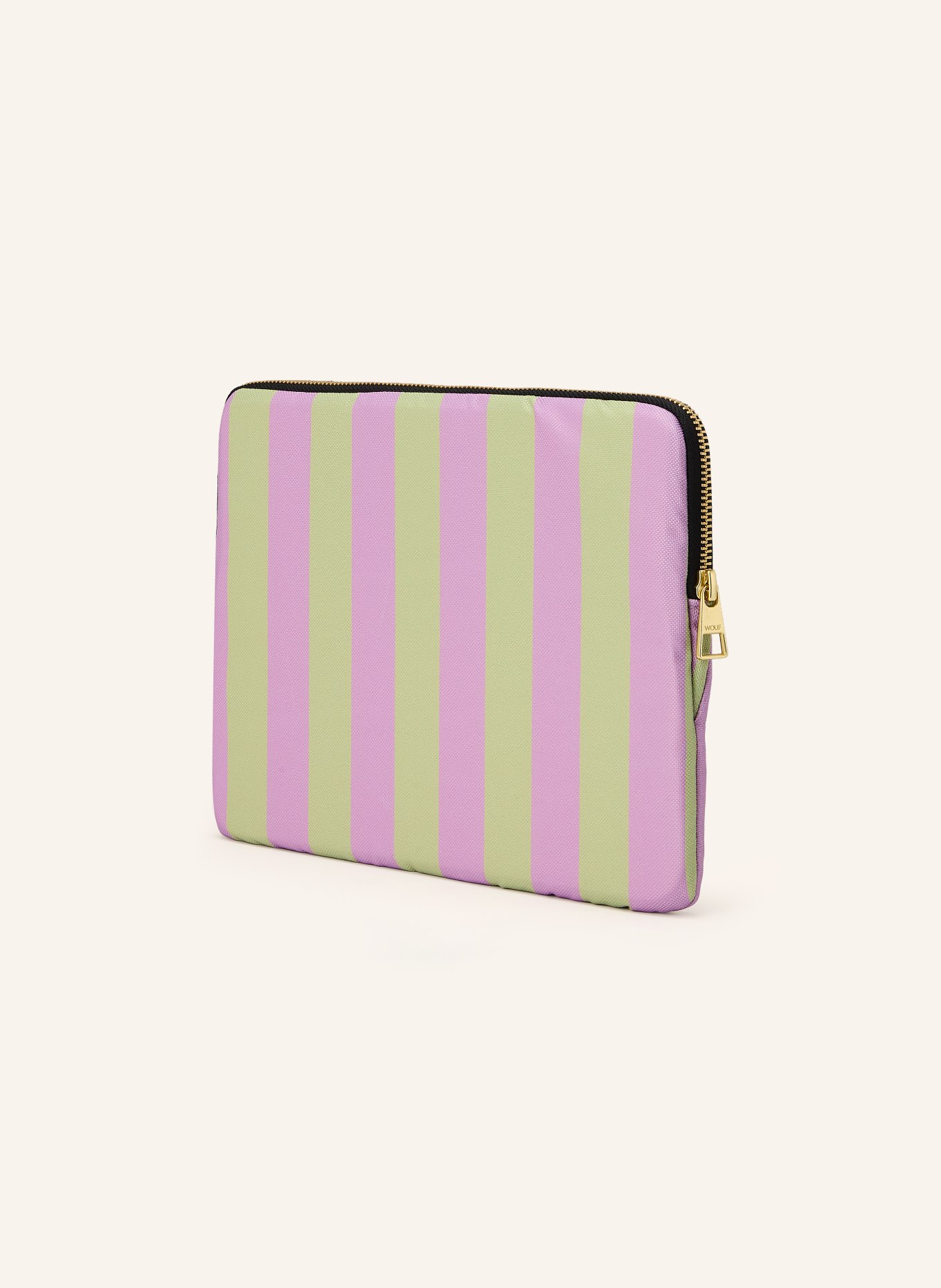 WOUF Laptop sleeve CUTE: LIGHT PURPLE / GOLD / LIGHT GREEN