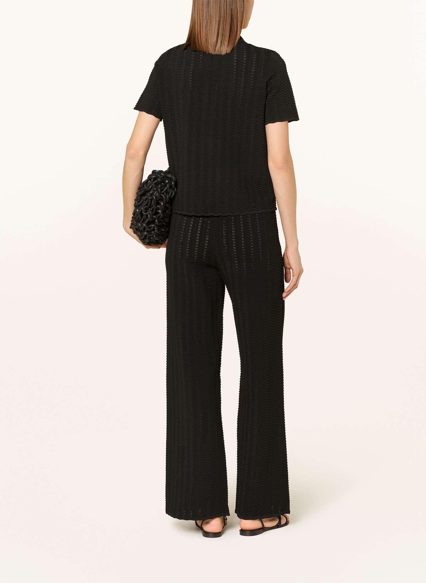 CINQUE Strickhose CIWELLO: SCHWARZ