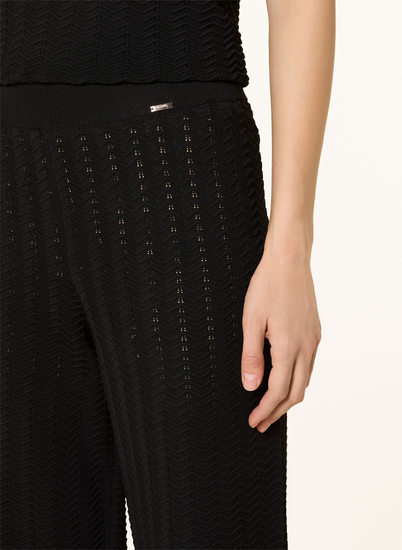 CINQUE Strickhose CIWELLO: SCHWARZ