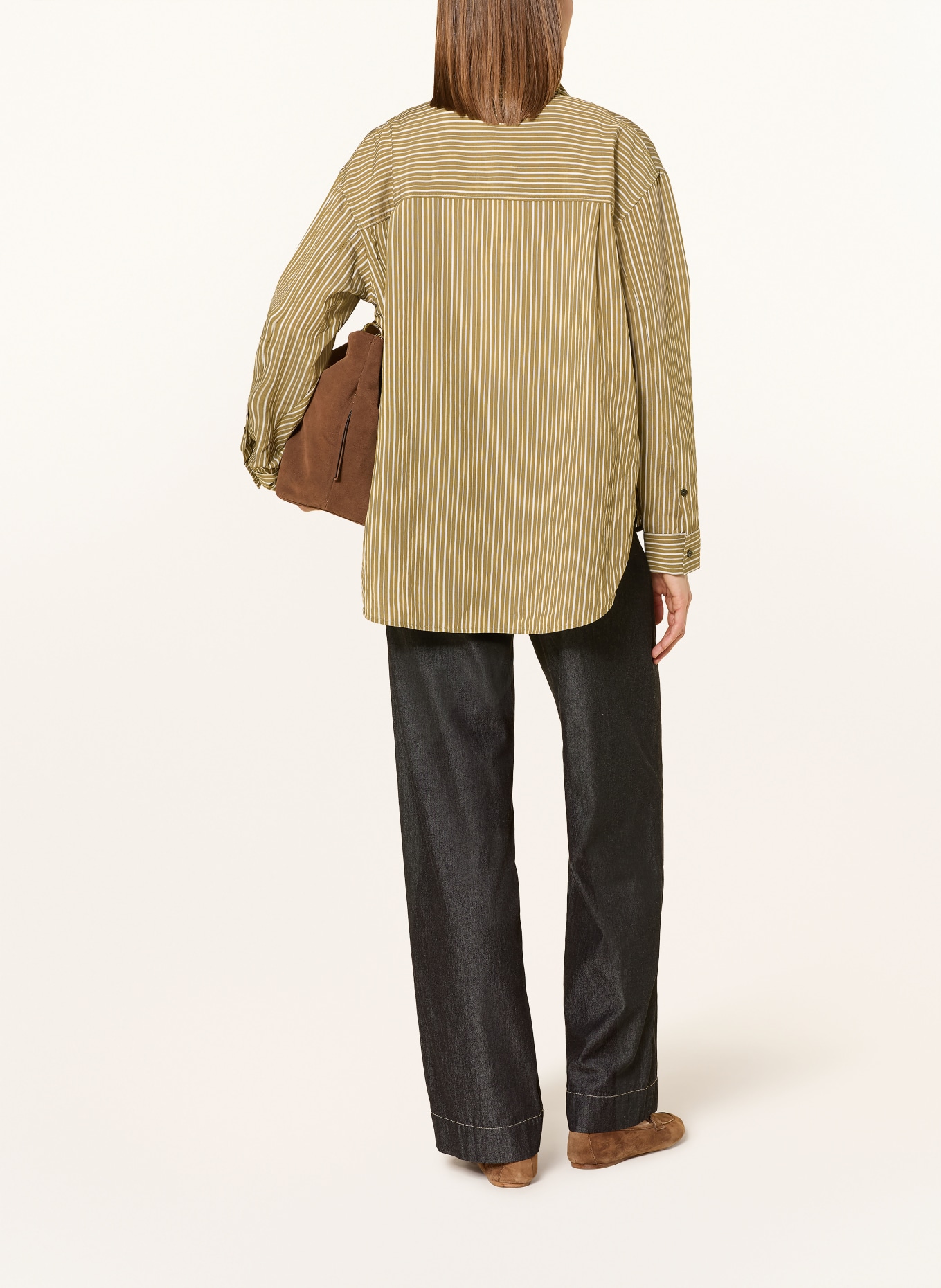CINQUE Marlenehose CISALTO in Jeansoptik: DUNKELGRAU