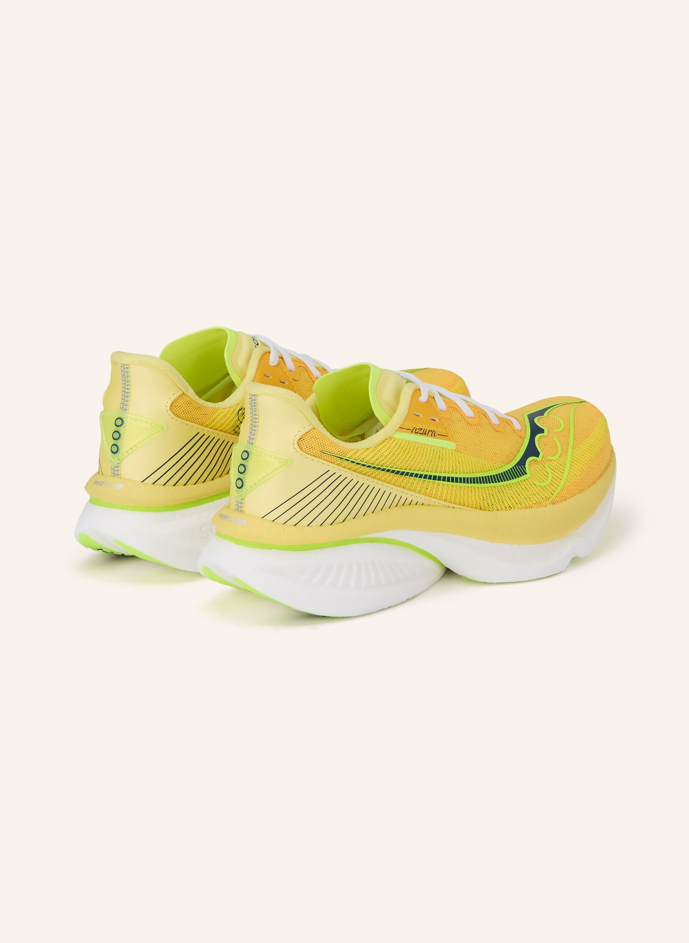 saucony Běžecké boty ENDORPHIN AZURA: ŽLUTÁ / NEONOVĚ ŽLUTÁ / ČERNÁ