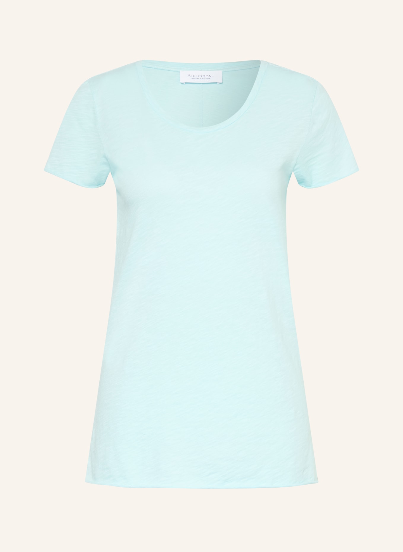 Rich & Royal T-shirt: TURQUOISE