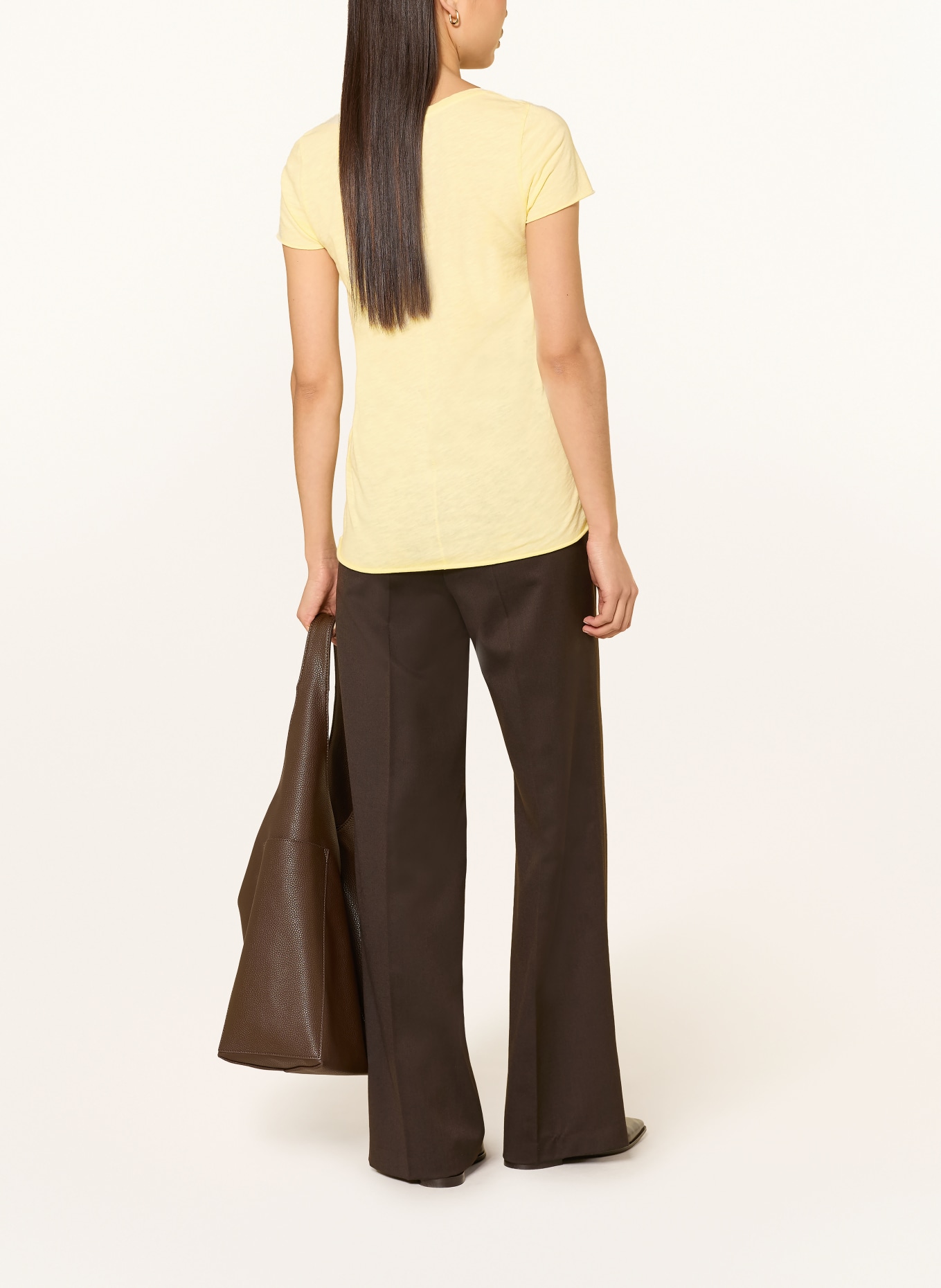 Rich & Royal T-shirt: LICHTGEEL