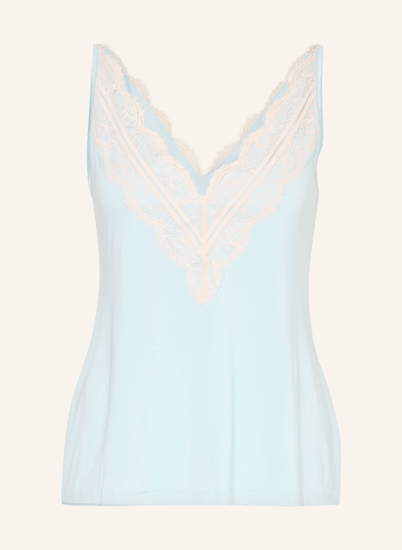 mey Top Serie POETRY GRACEFUL: HELLBLAU / ECRU