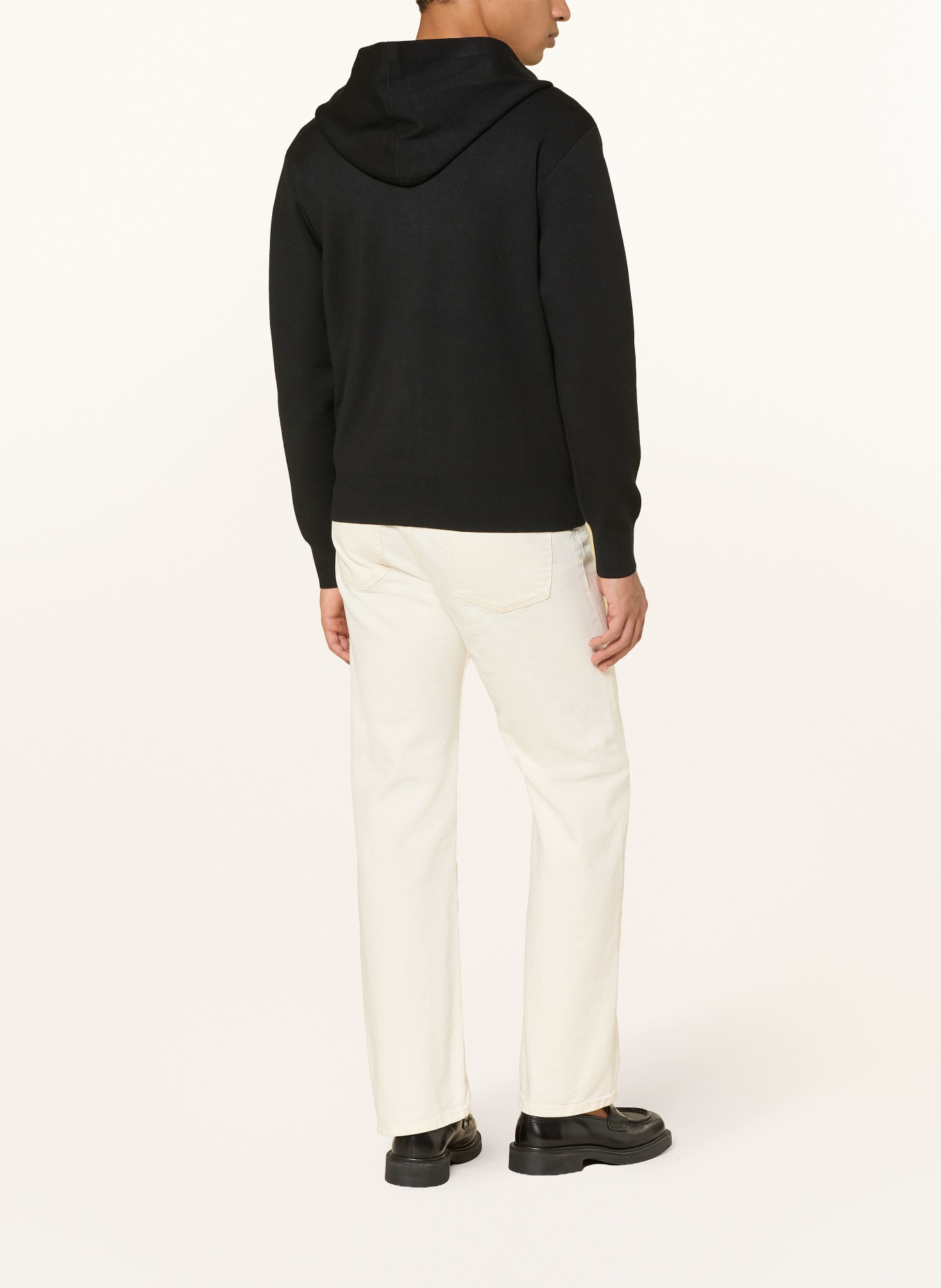 SANDRO Jerseyjacke: SCHWARZ