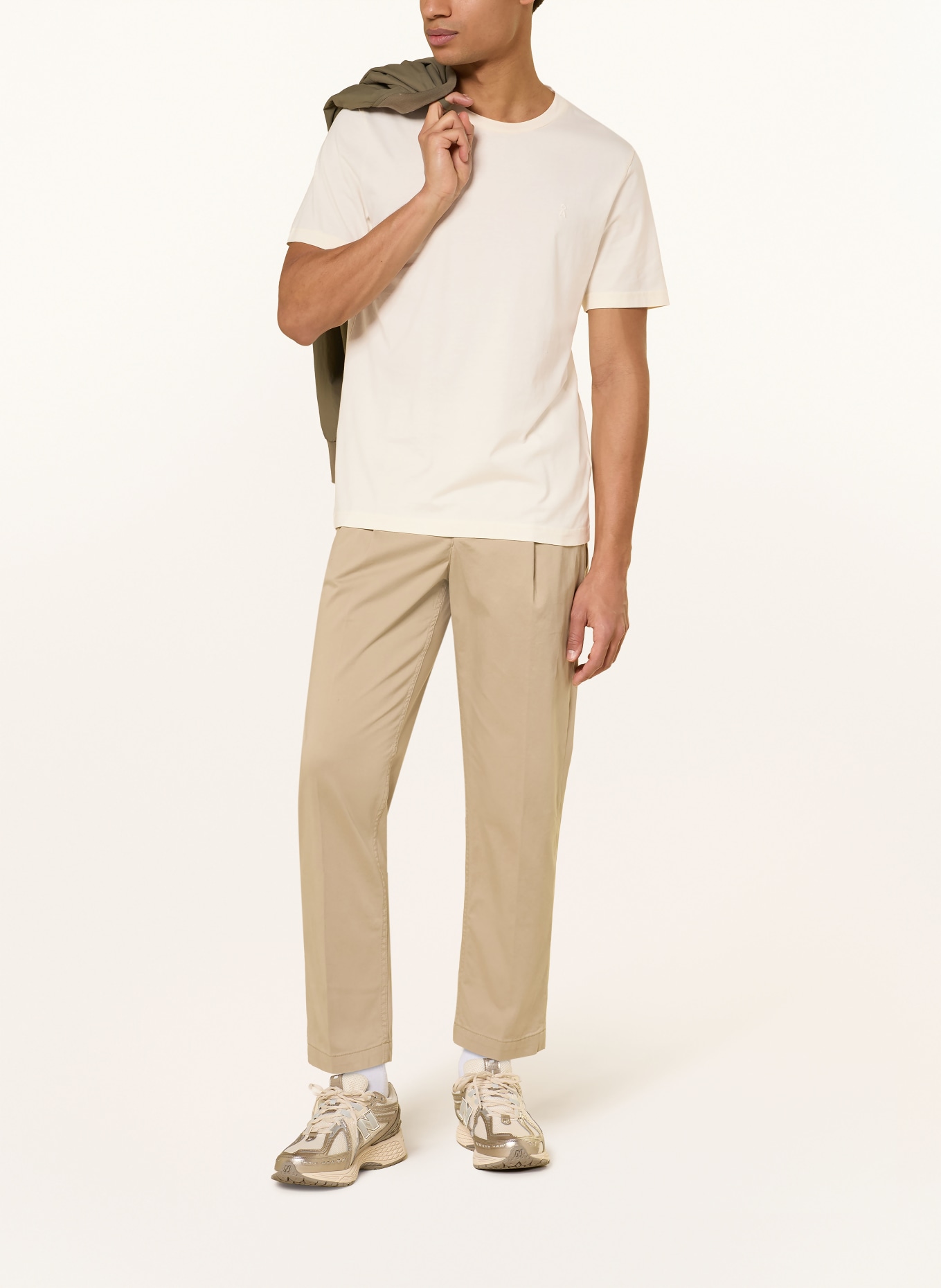 ARMEDANGELS T-Shirt JAAMES: CREME