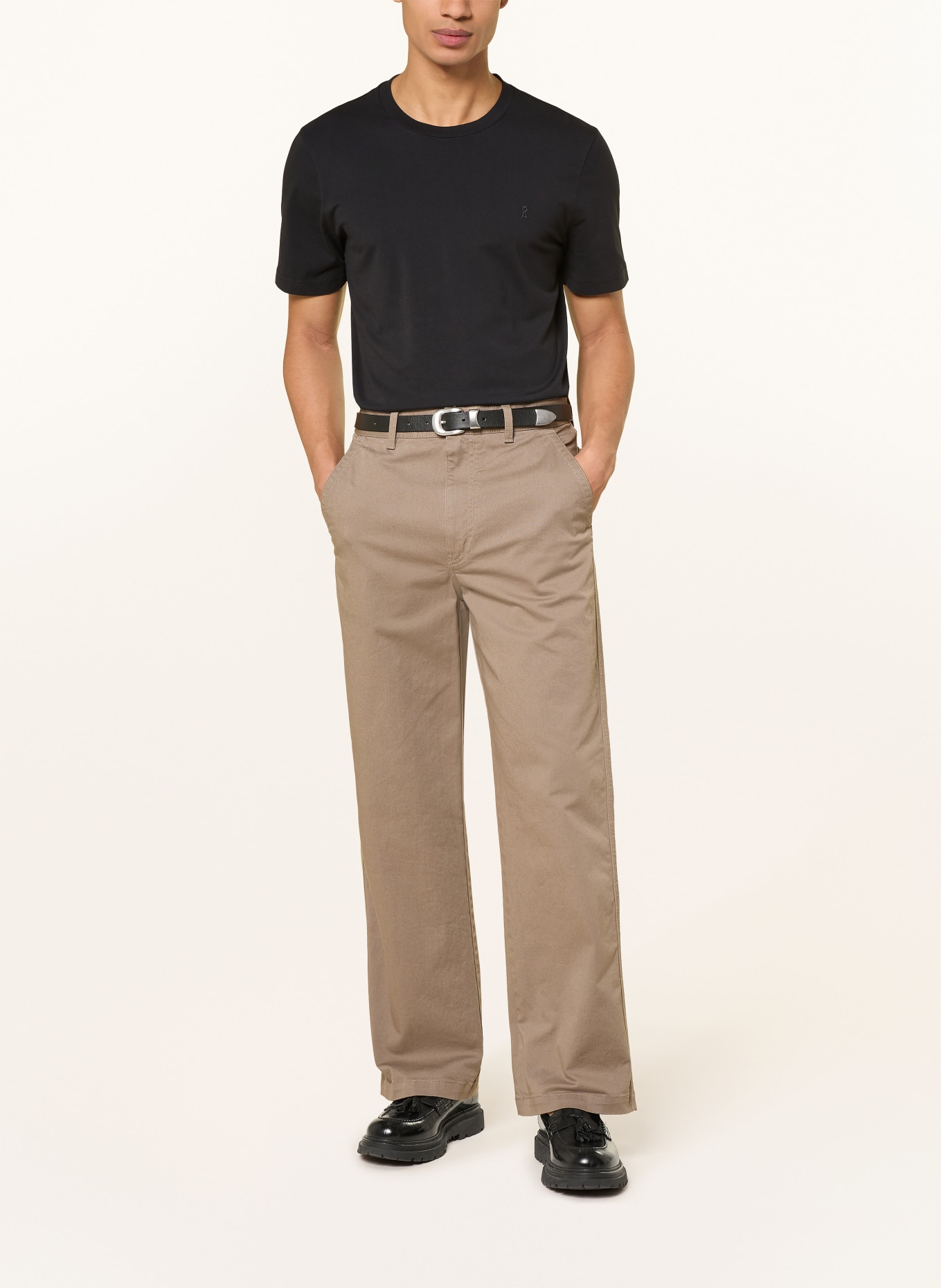 ARMEDANGELS T-Shirt JAAMES: SCHWARZ