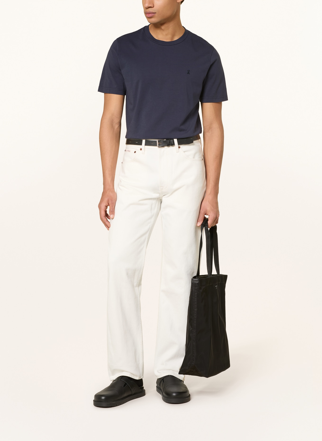 ARMEDANGELS T-Shirt JAAMES: DUNKELBLAU