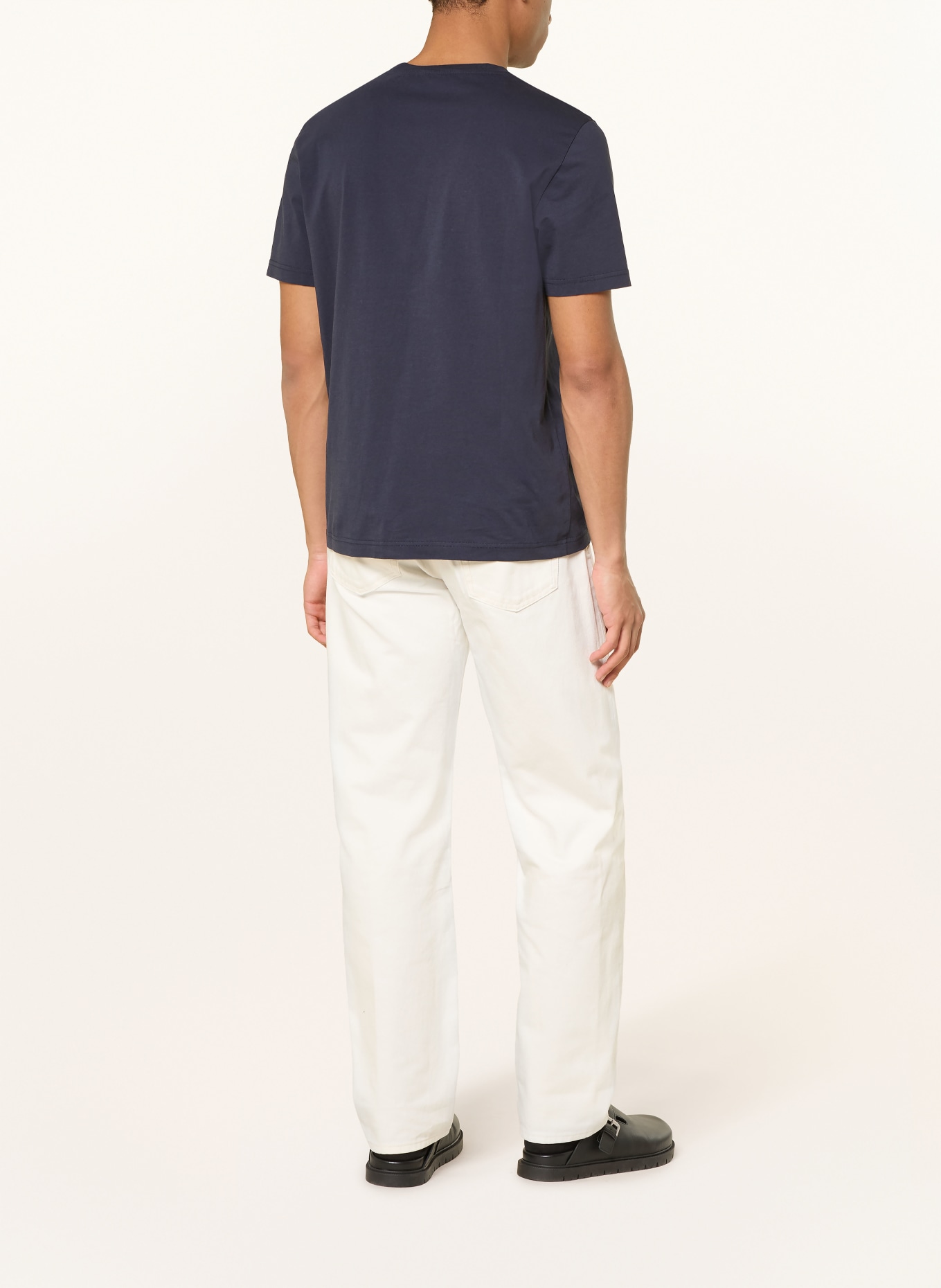 ARMEDANGELS T-Shirt JAAMES: DUNKELBLAU