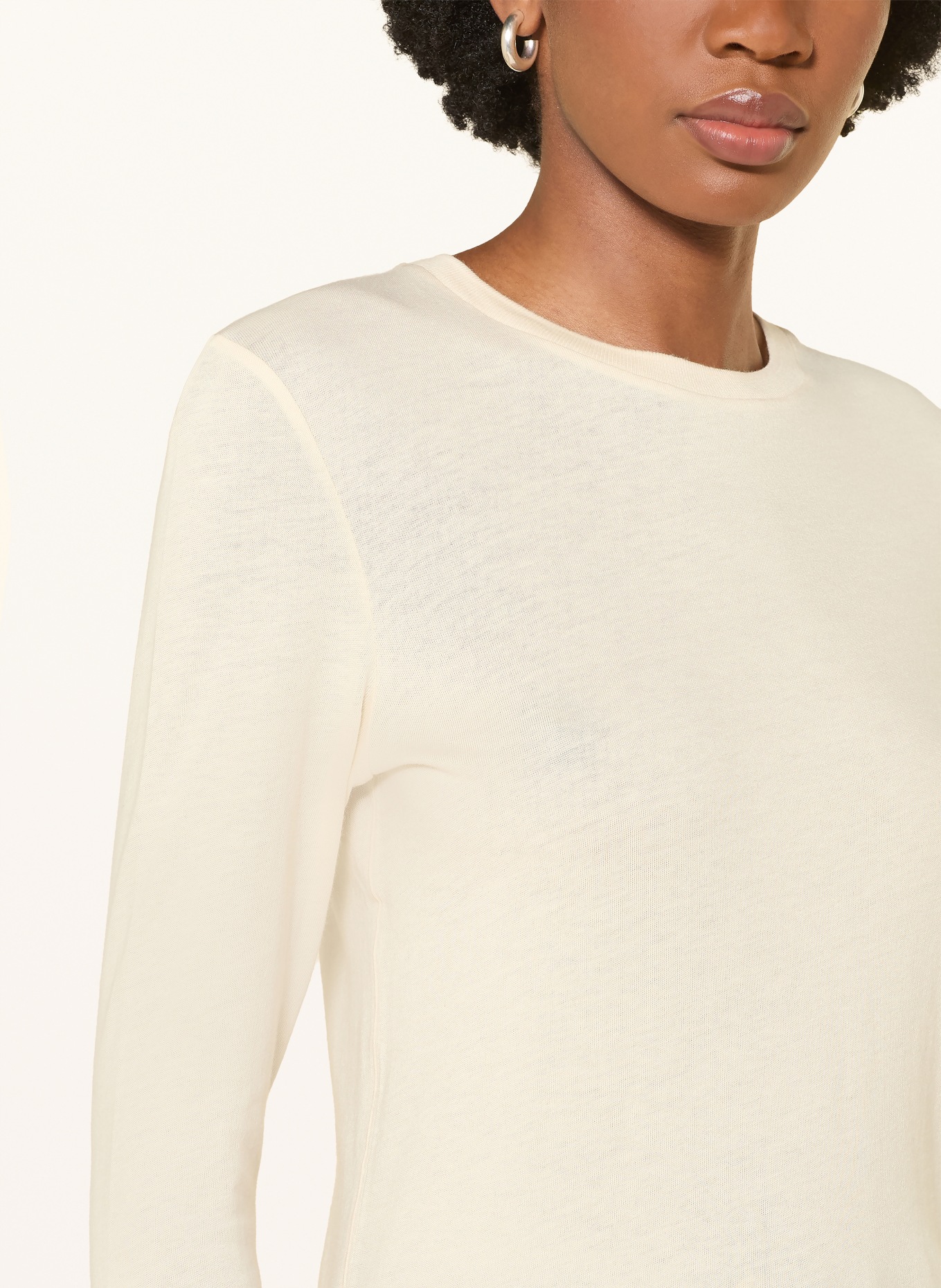 COS PONTUS long-sleeved shirt: ECRU