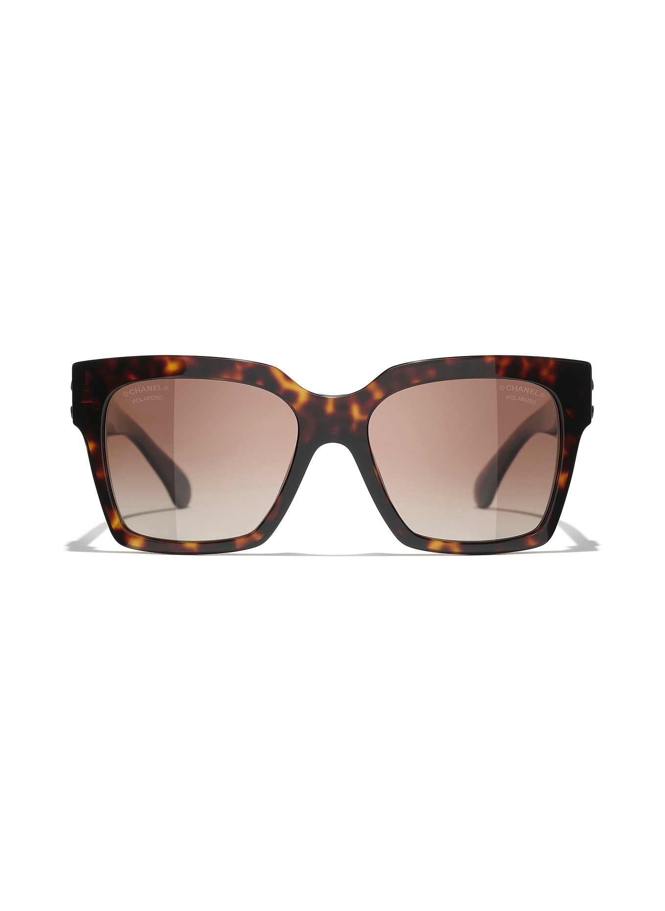 CHANEL Square sunglasses CH5557: HAVANA/ BROWN POLARIZED