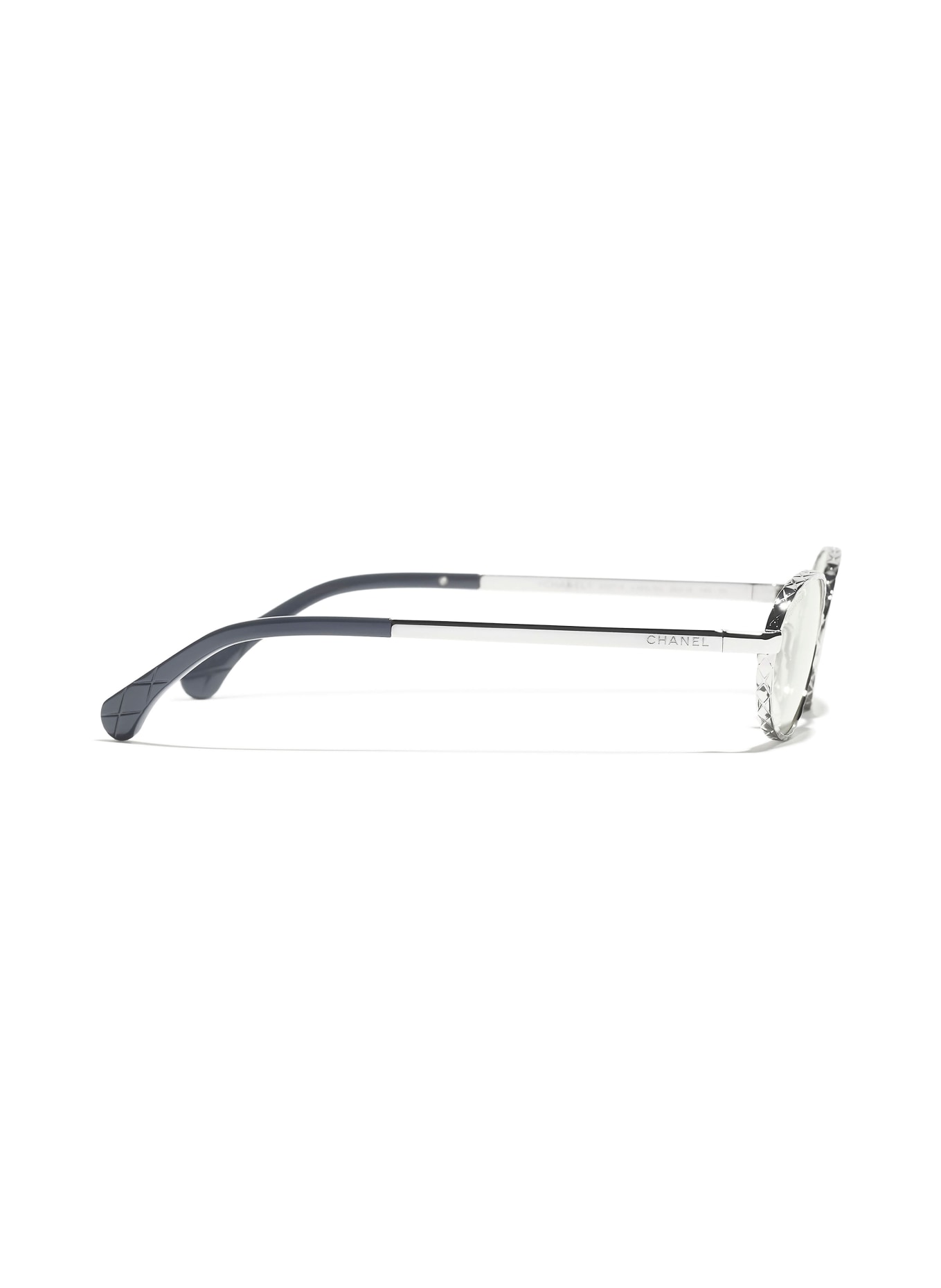 CHANEL Sonnenbrille CH2227S: SILBER/ HELLGRAU