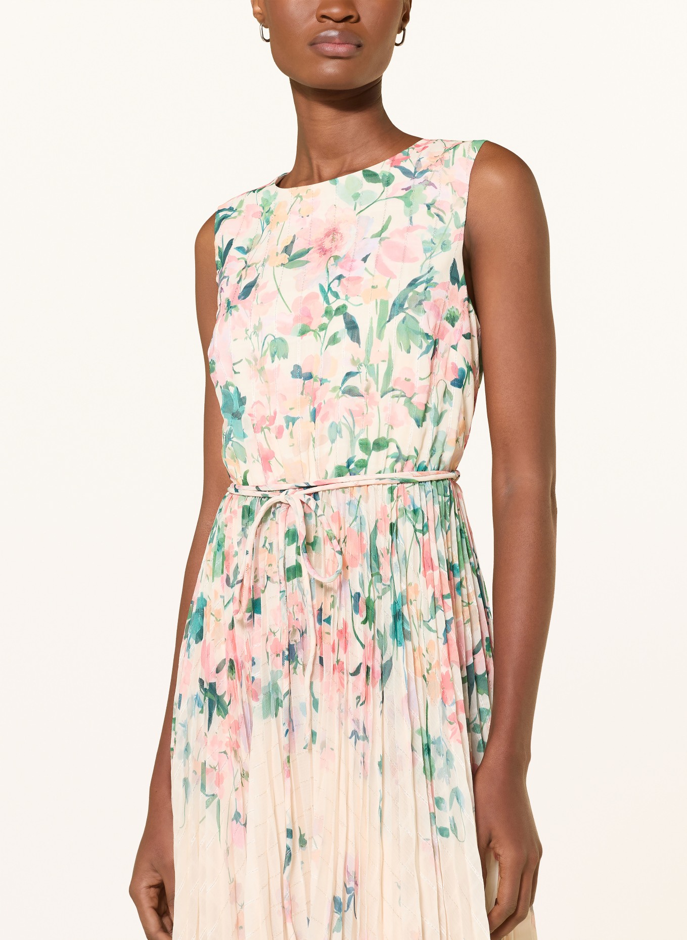 Phase Eight Robe GEORGIANA à plis: ROSÉ