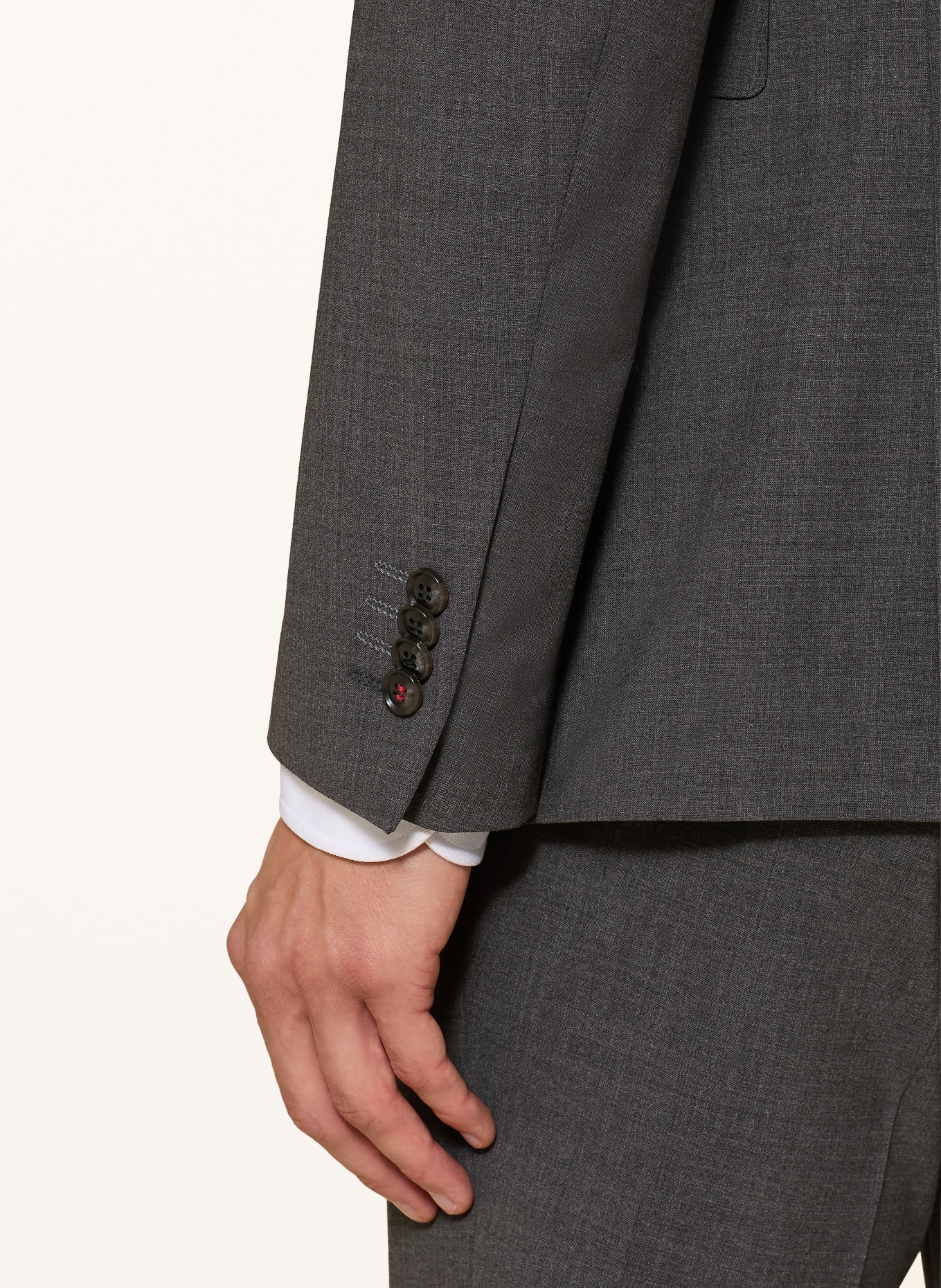 CG - CLUB of GENTS Costume Extra Slim Fit: GRIS FONCÉ