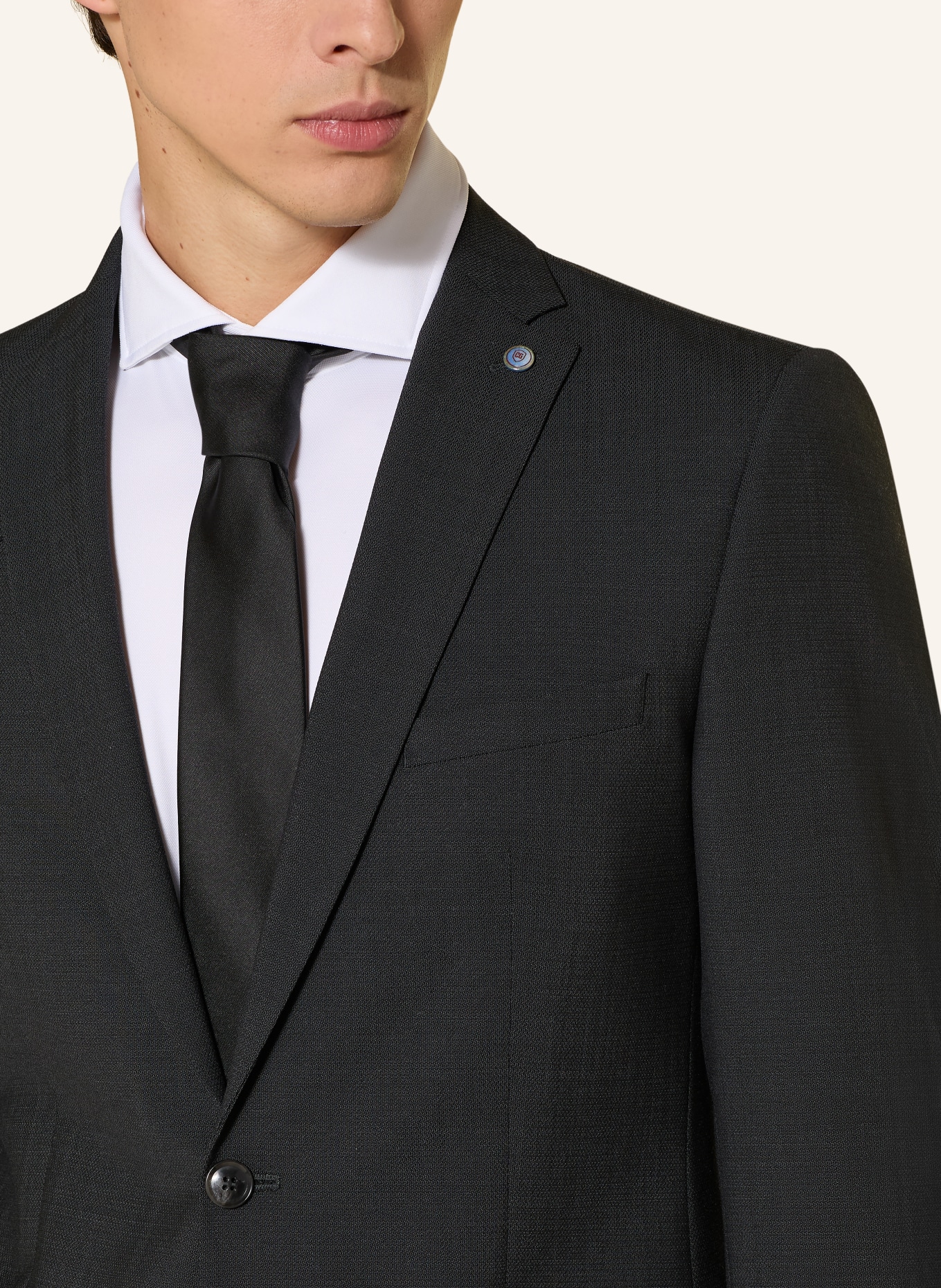 CG - CLUB of GENTS CADEN Slim Fit Suit: DARK GRAY