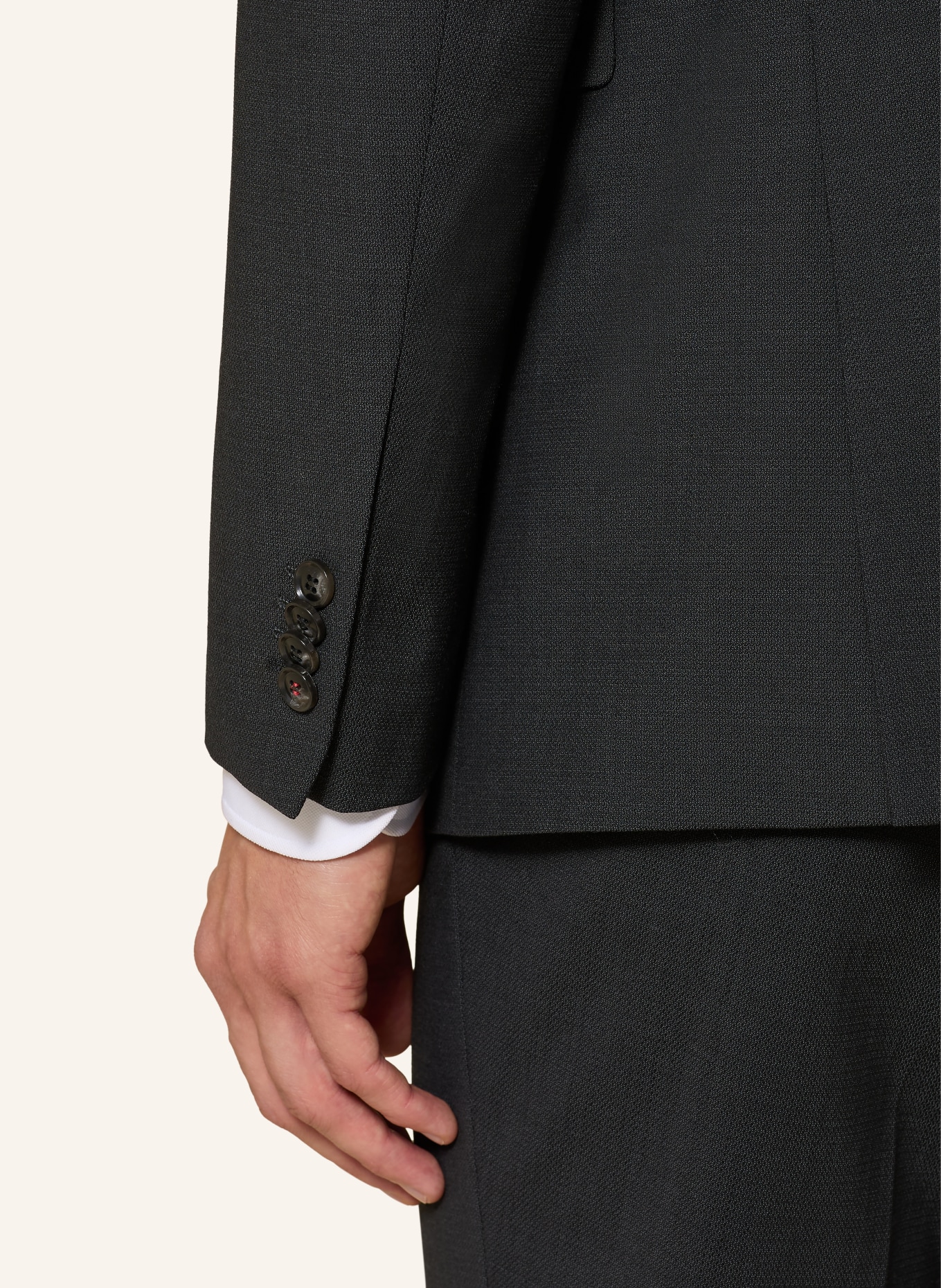 CG - CLUB of GENTS CADEN Slim Fit Suit: DARK GRAY