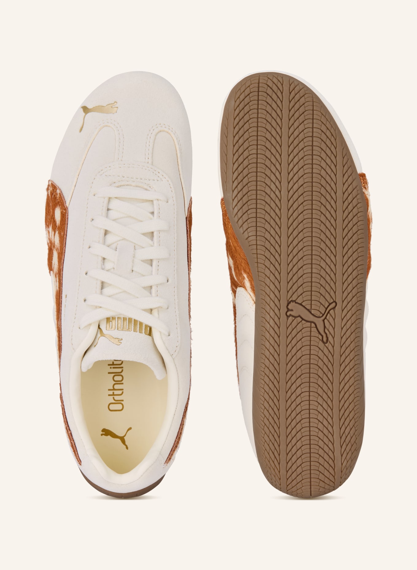 PUMA Teniska SPEEDCAT DOELETTE: REŽNÁ / HNĚDÁ