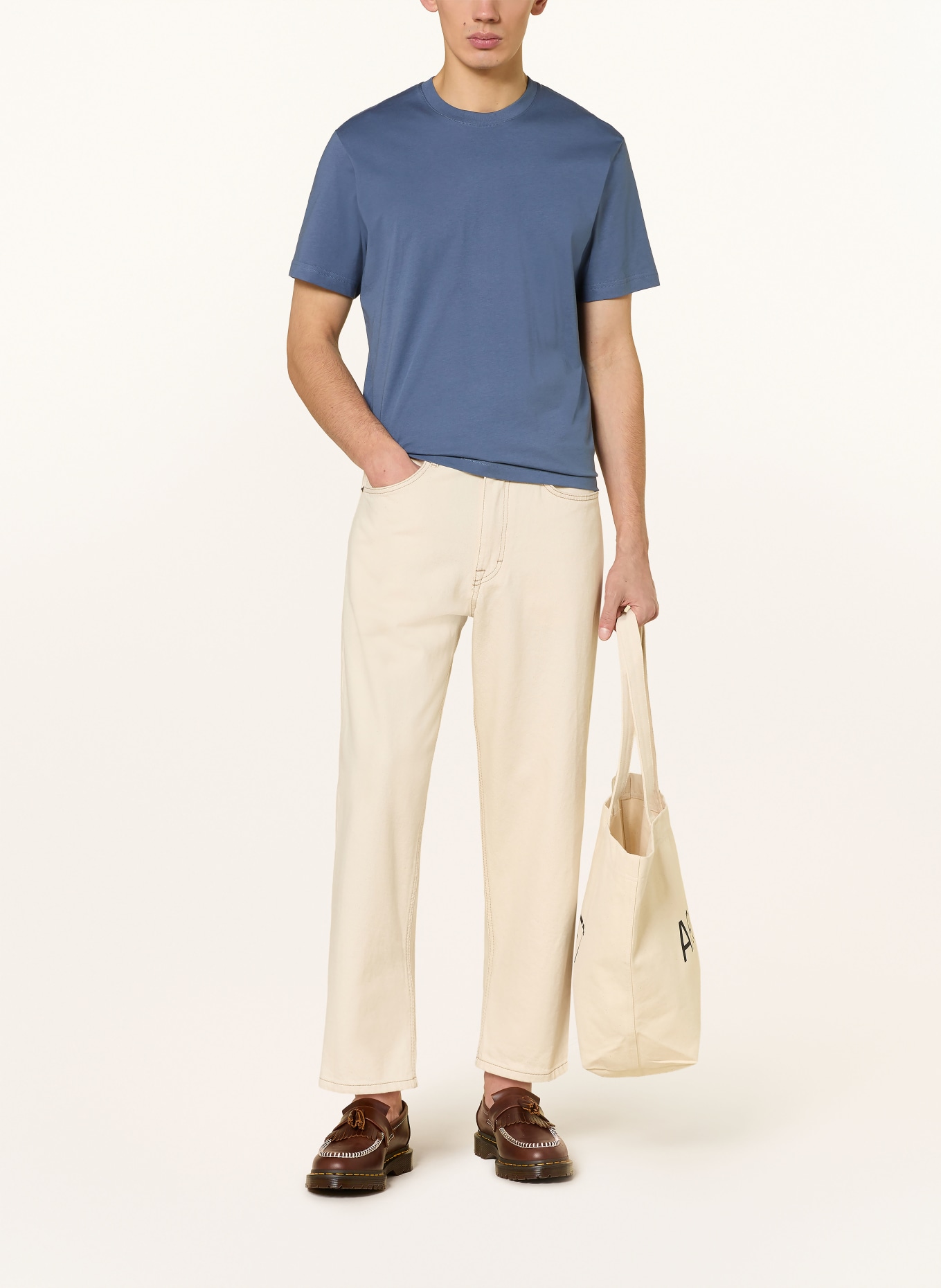 ARKET koszulka: NIEBIESKI