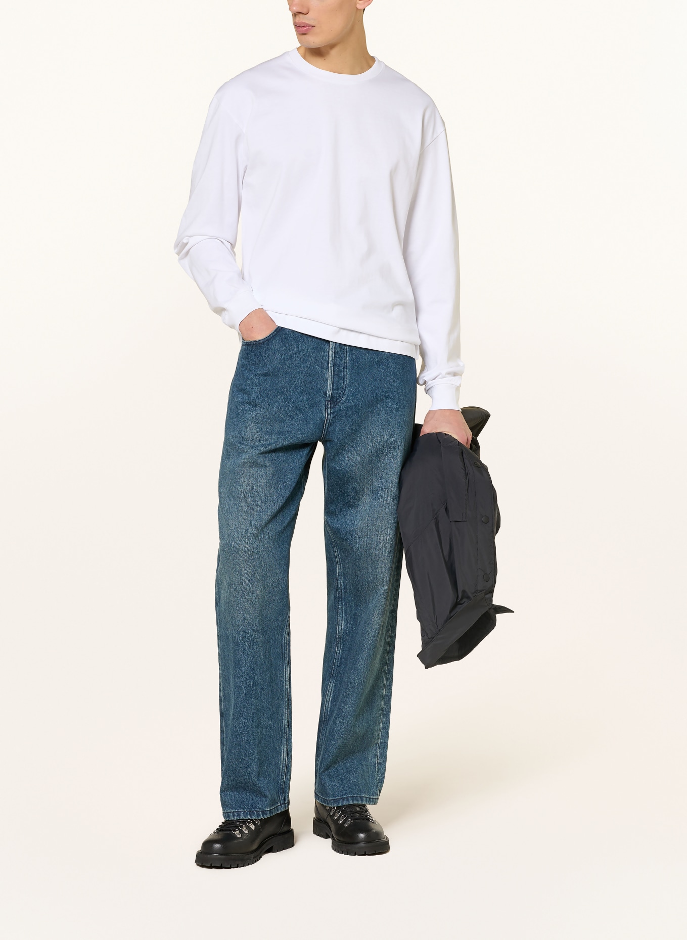 ARKET Dlouhé rukávy: BÍLÁ