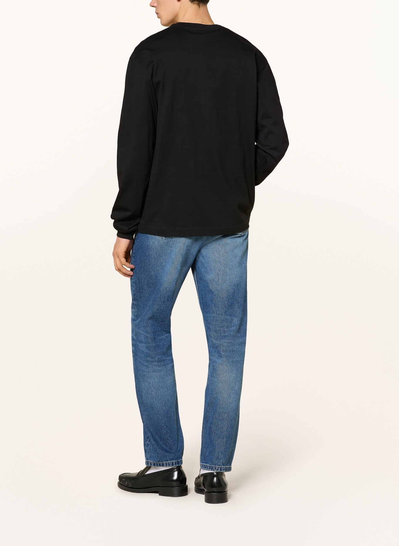 ARKET Dlouhé rukávy: ČERNÁ