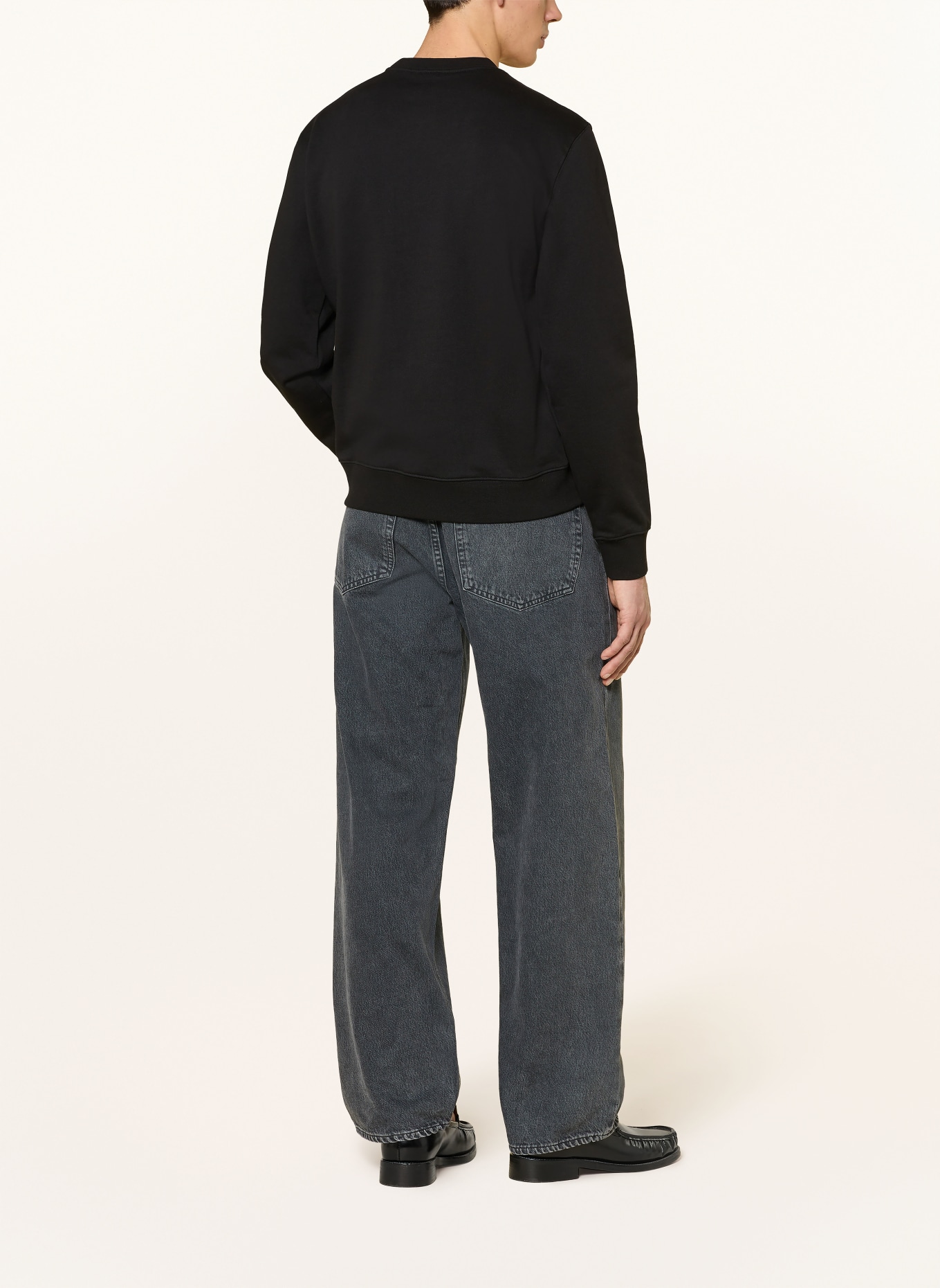 ARKET Sweatshirt: SCHWARZ