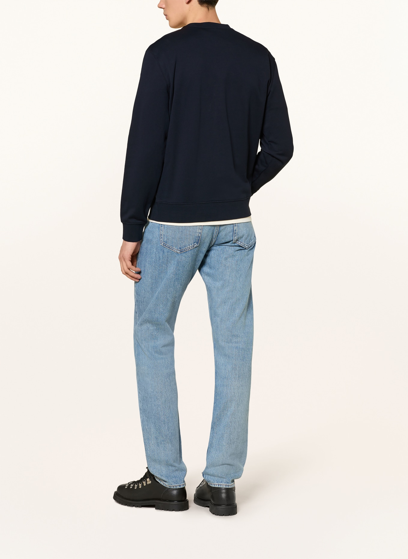 ARKET Sweatshirt: DUNKELBLAU