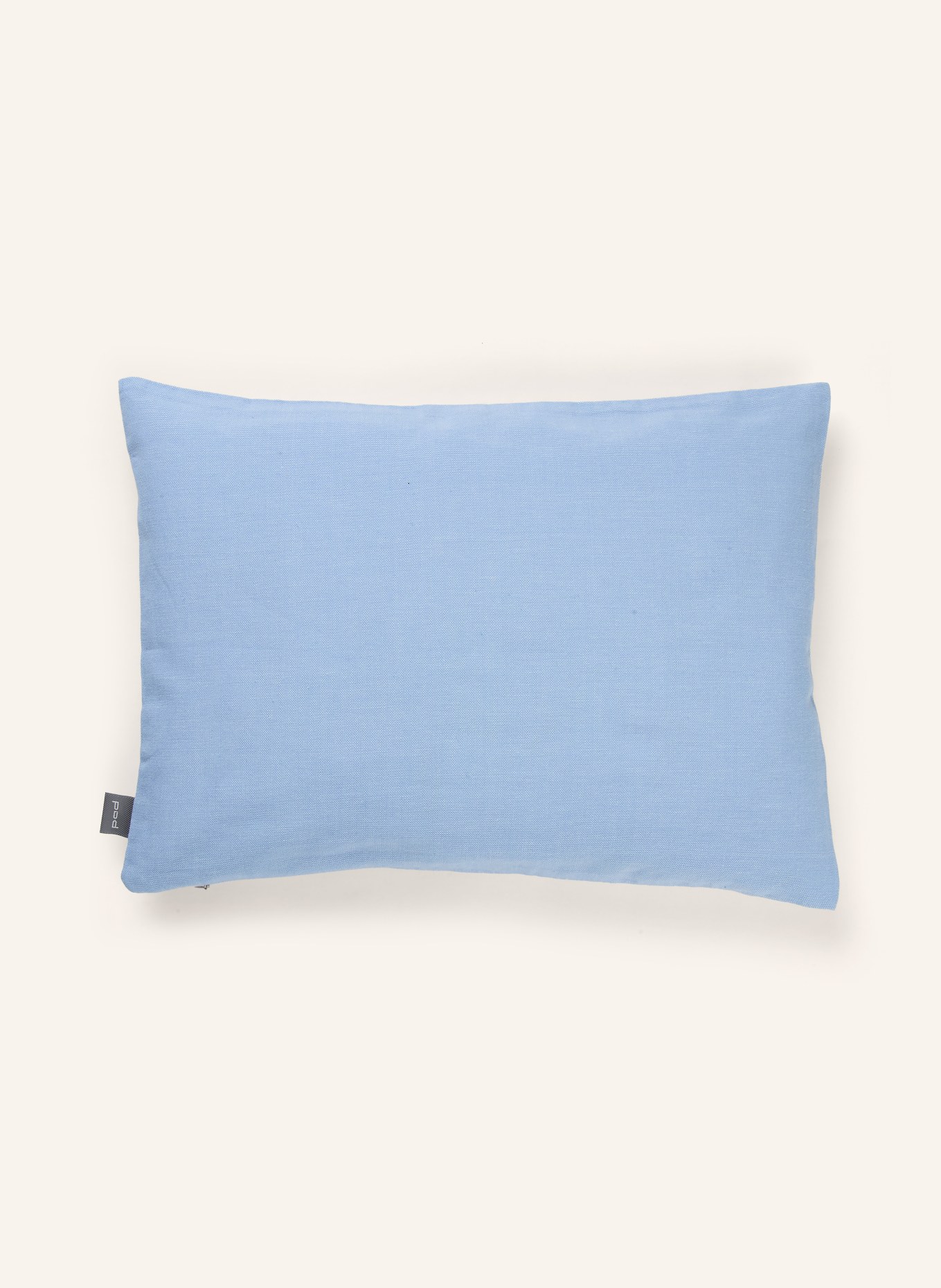 PAD Housse de coussin décorative PIMP: BLEU CLAIR / ROUGE