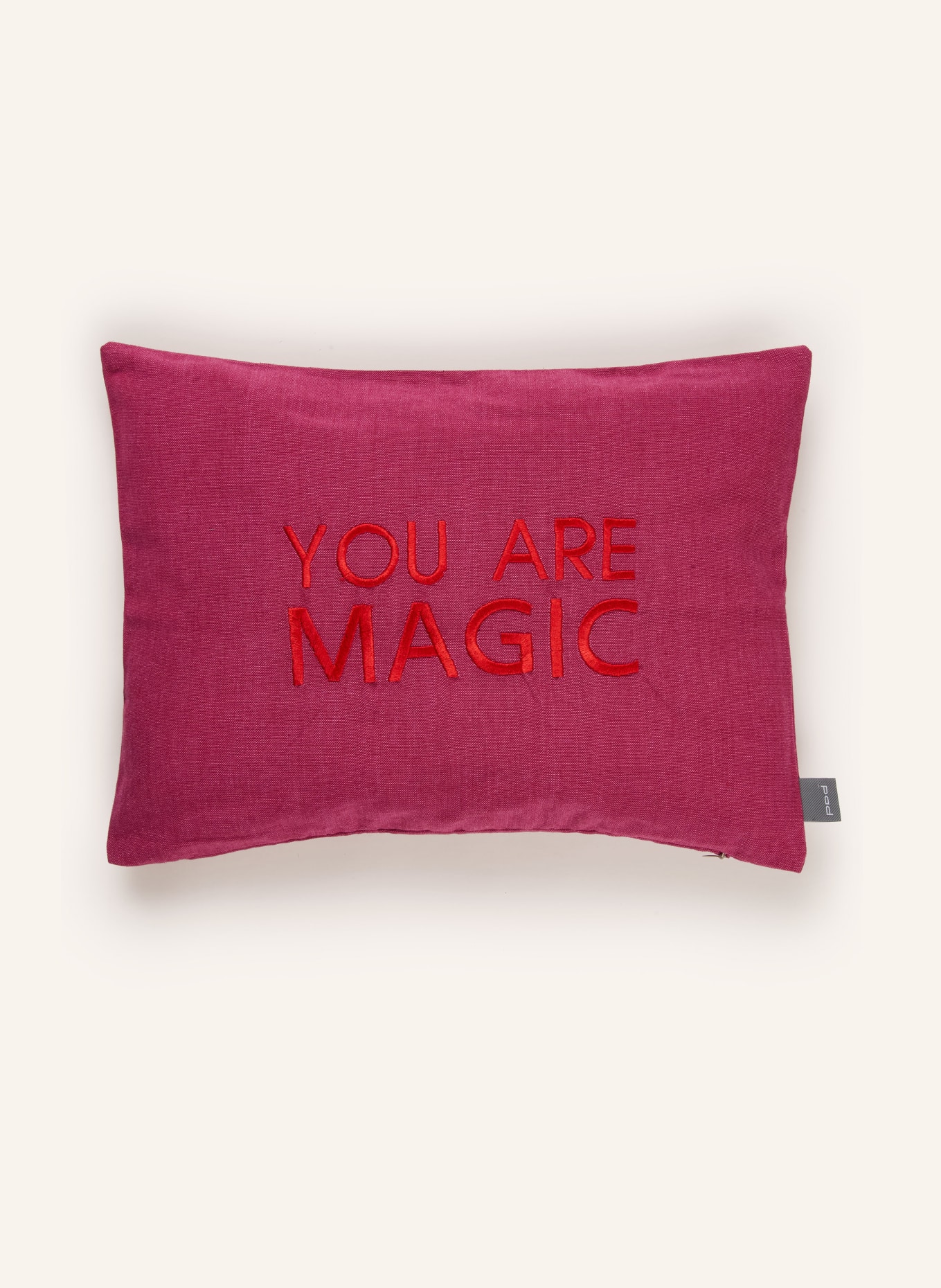 PAD Housse de coussin décorative PIMP: FUCHSIA / ROUGE FLUO