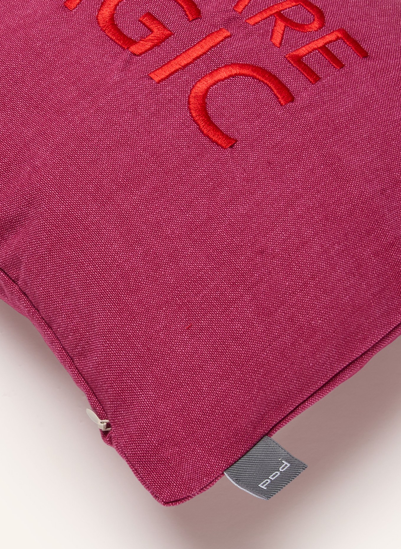 PAD Housse de coussin décorative PIMP: FUCHSIA / ROUGE FLUO