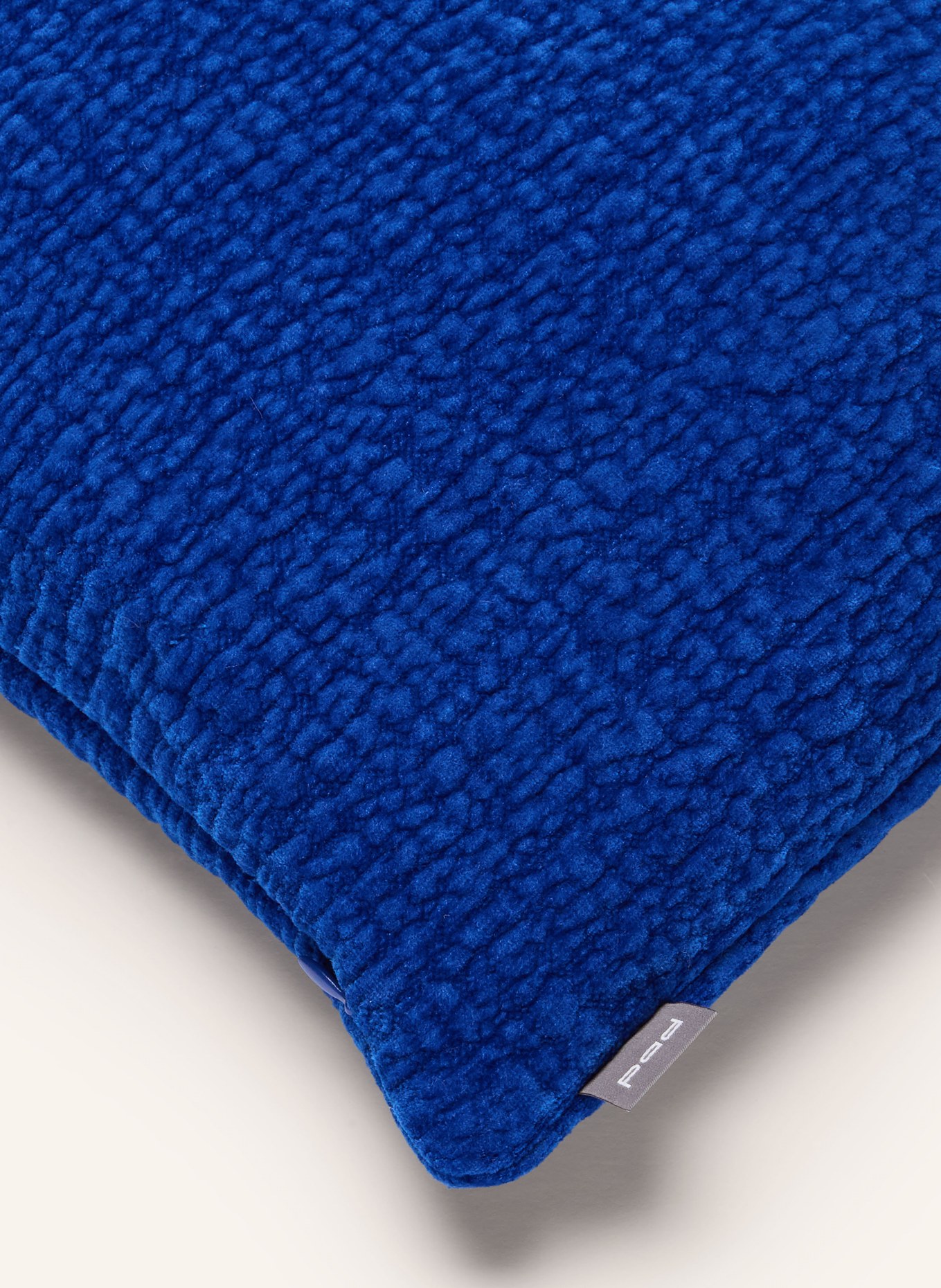 PAD Dekokissenhülle FASHION aus Samt: BLAU