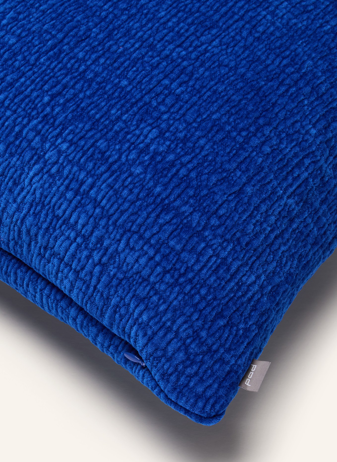 PAD Dekokissenhülle FASHION aus Samt: BLAU