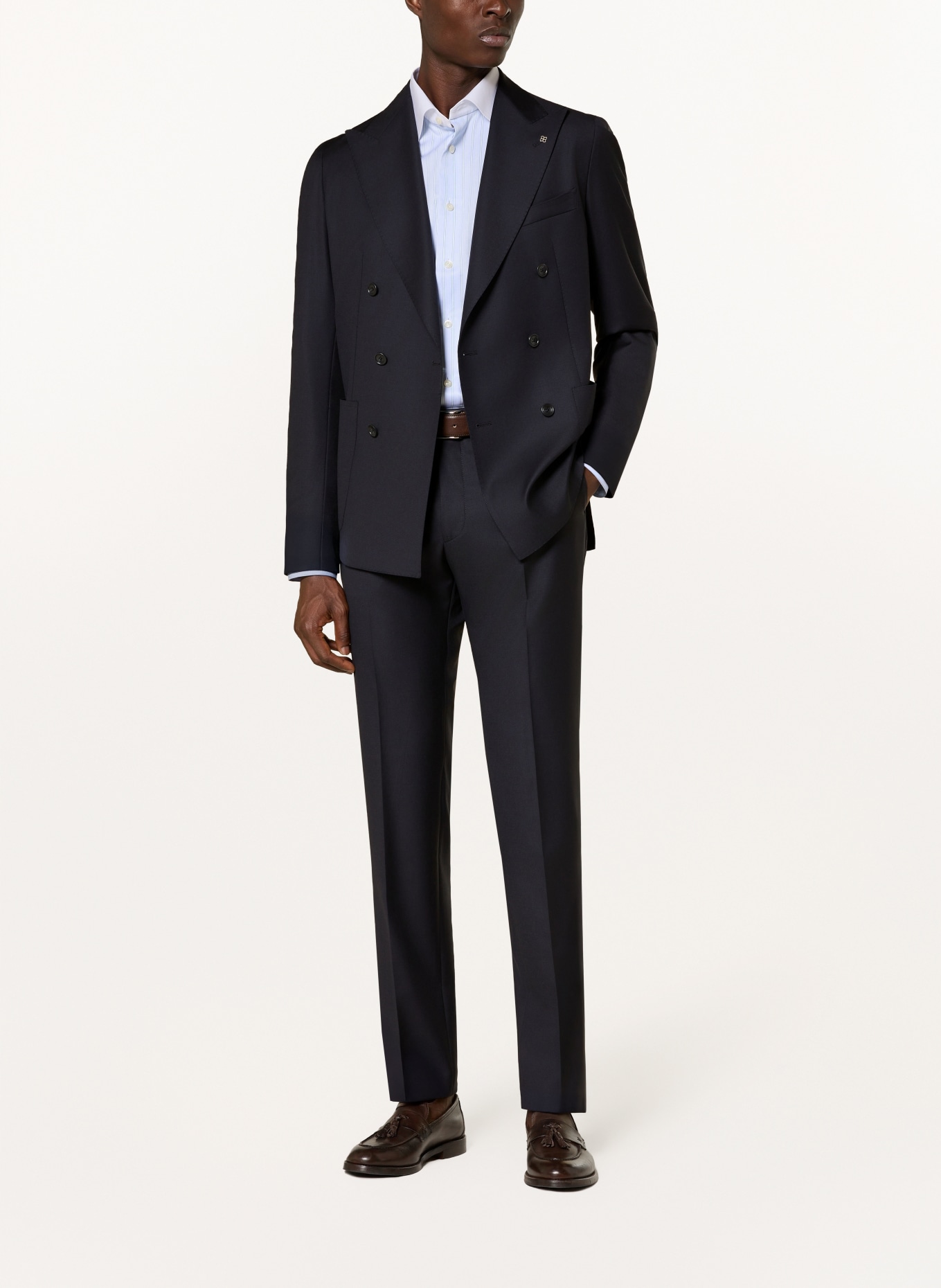 TAGLIATORE Slim fit suit: DARK BLUE