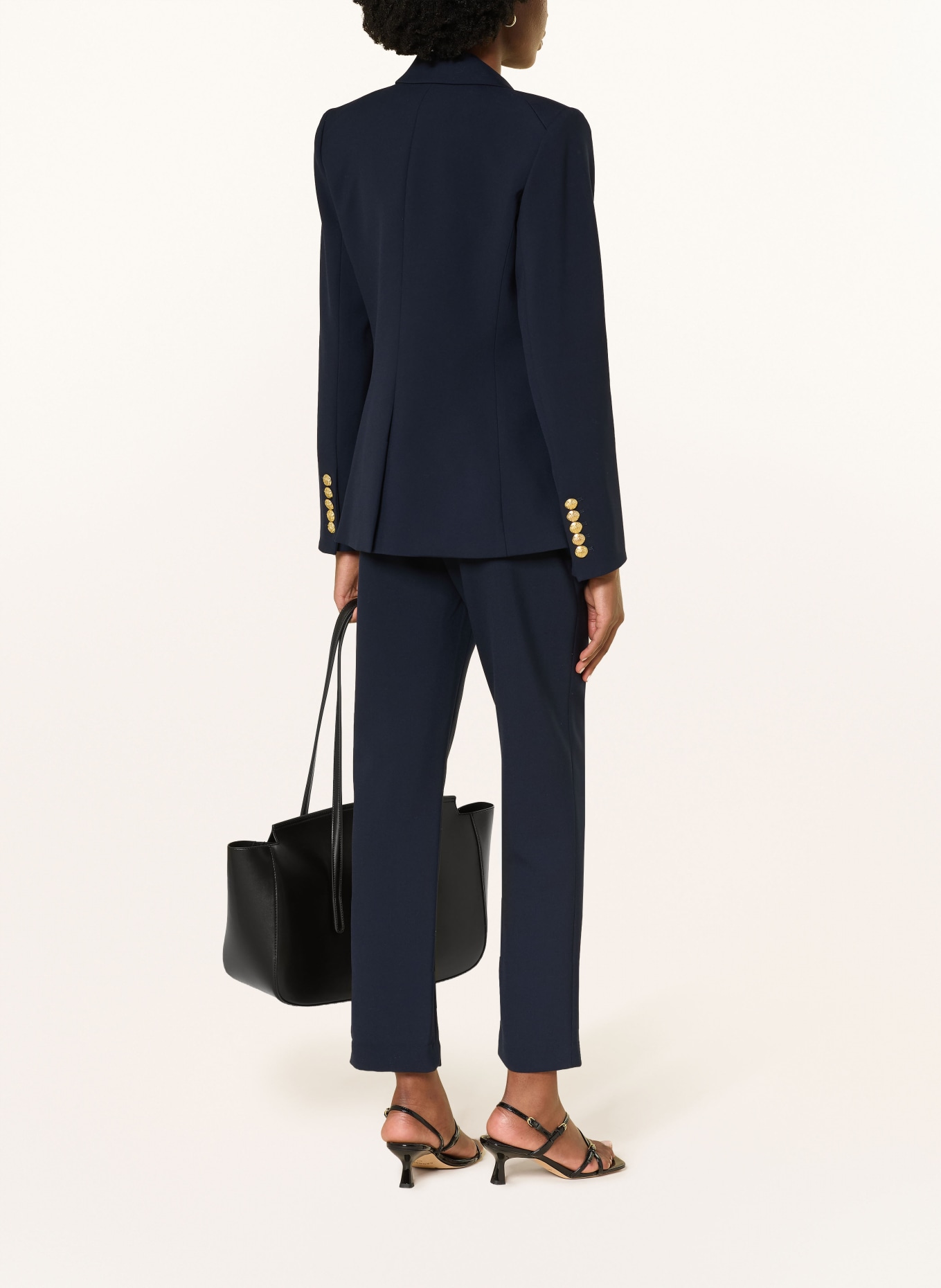 Veronica Beard 7/8-broek RENZO: DONKERBLAUW