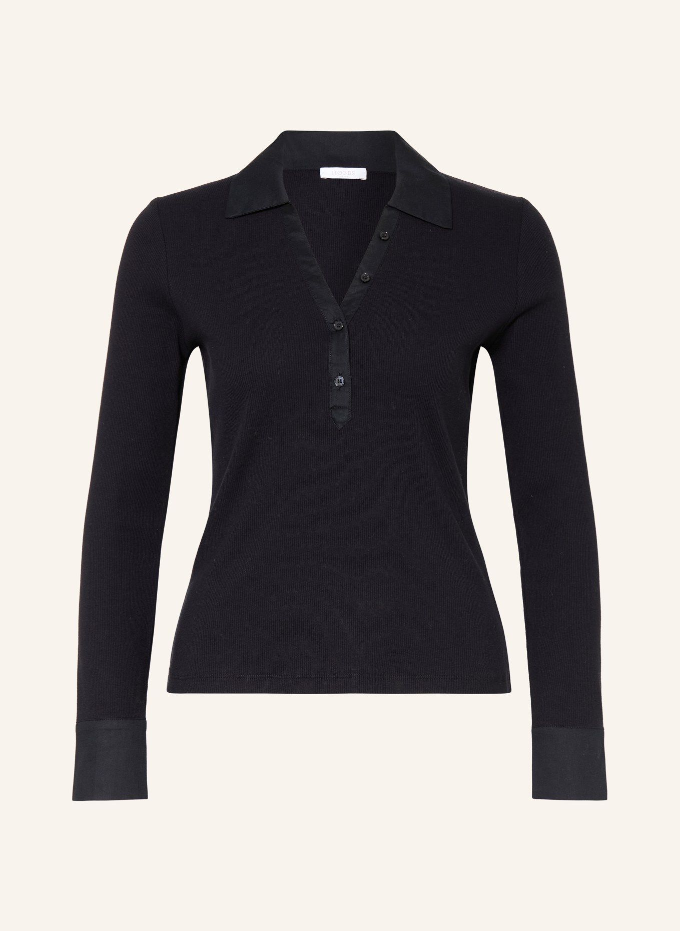 HOBBS Jersey poloshirt LENNOX: DONKERBLAUW