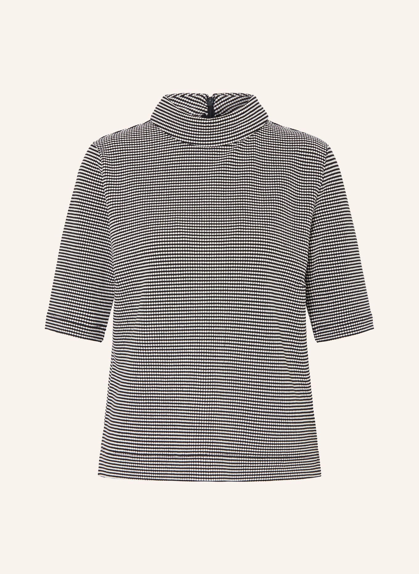 HOBBS Tričko s rolákem TALI: TMAVĚ MODRÁ / KRÉMOVÁ