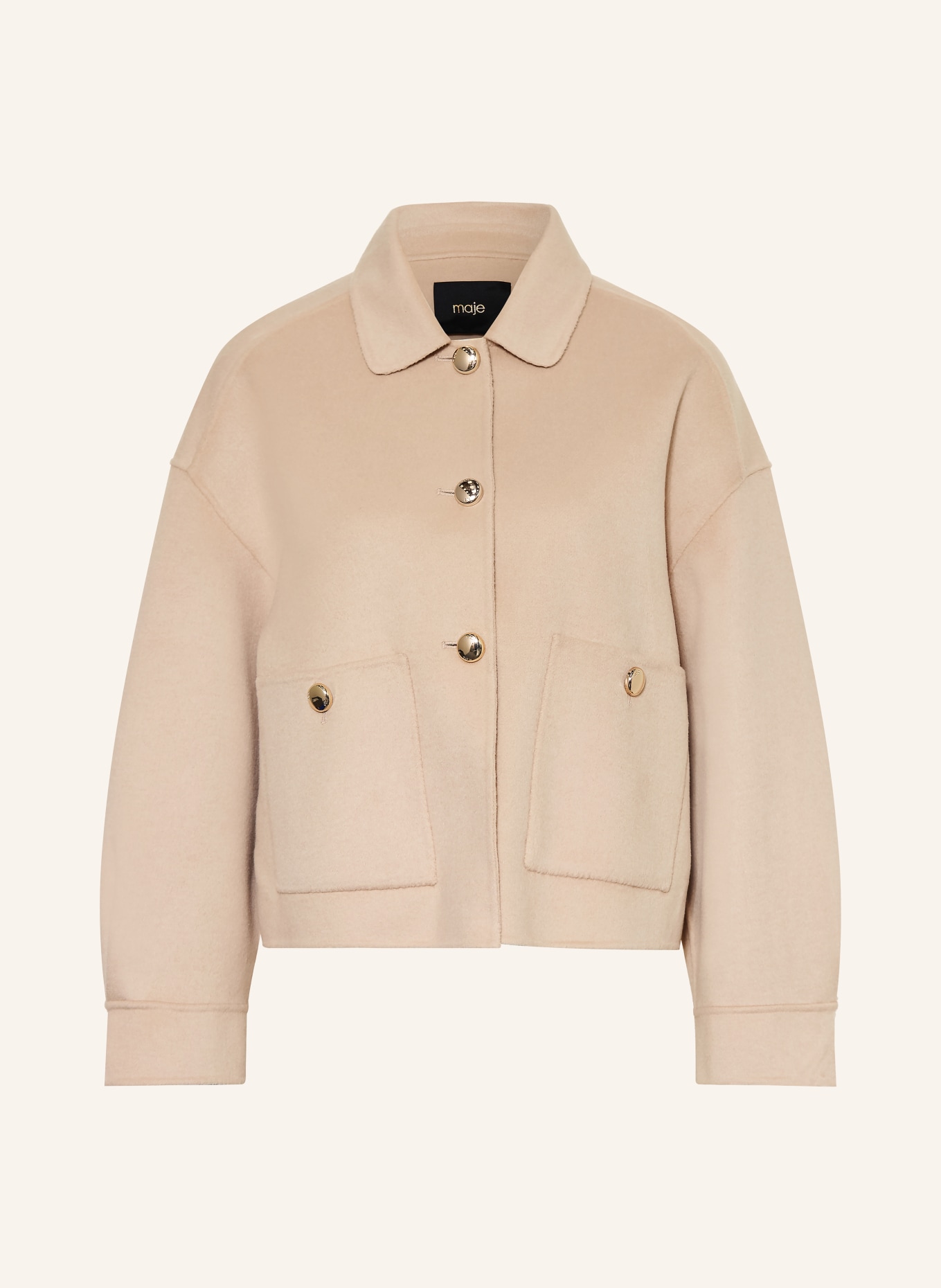 maje Cabanjacke: BEIGE