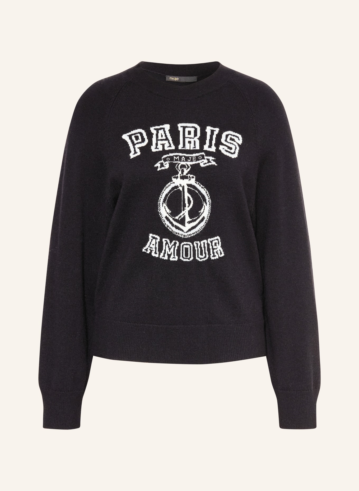 maje Pullover: DUNKELBLAU