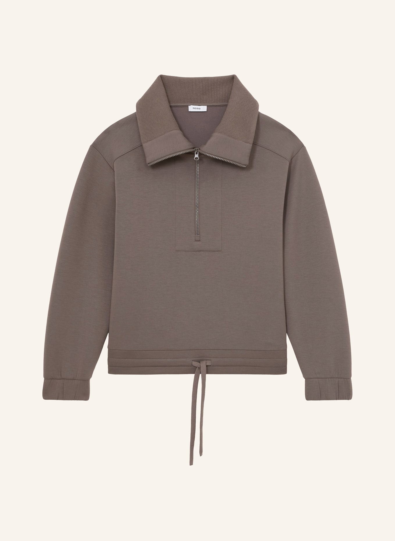REISS Sweat-Troyer LANEY: TAUPE