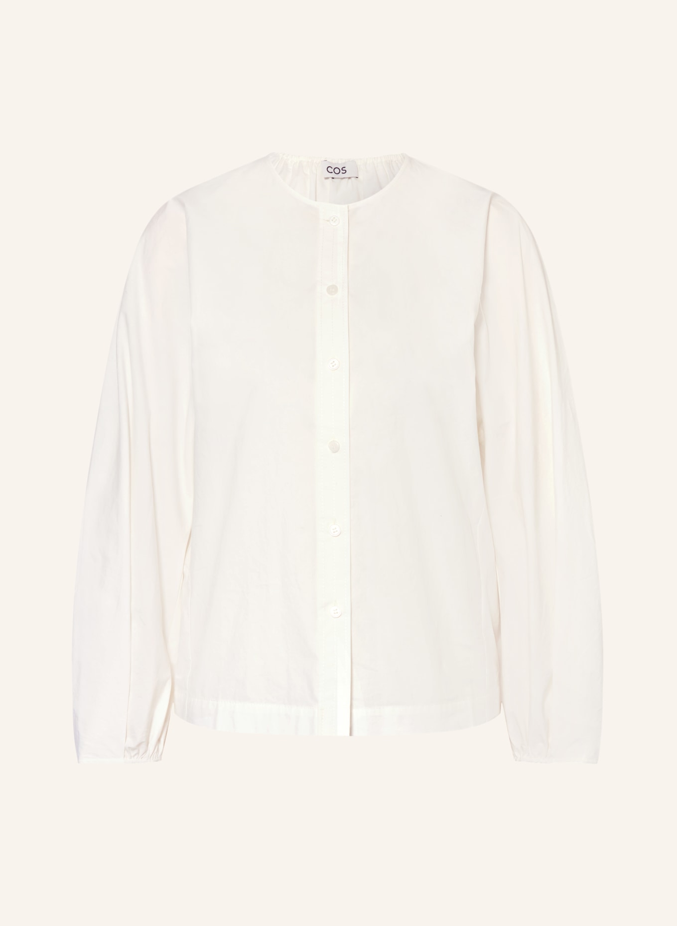 COS blouse: CREAM