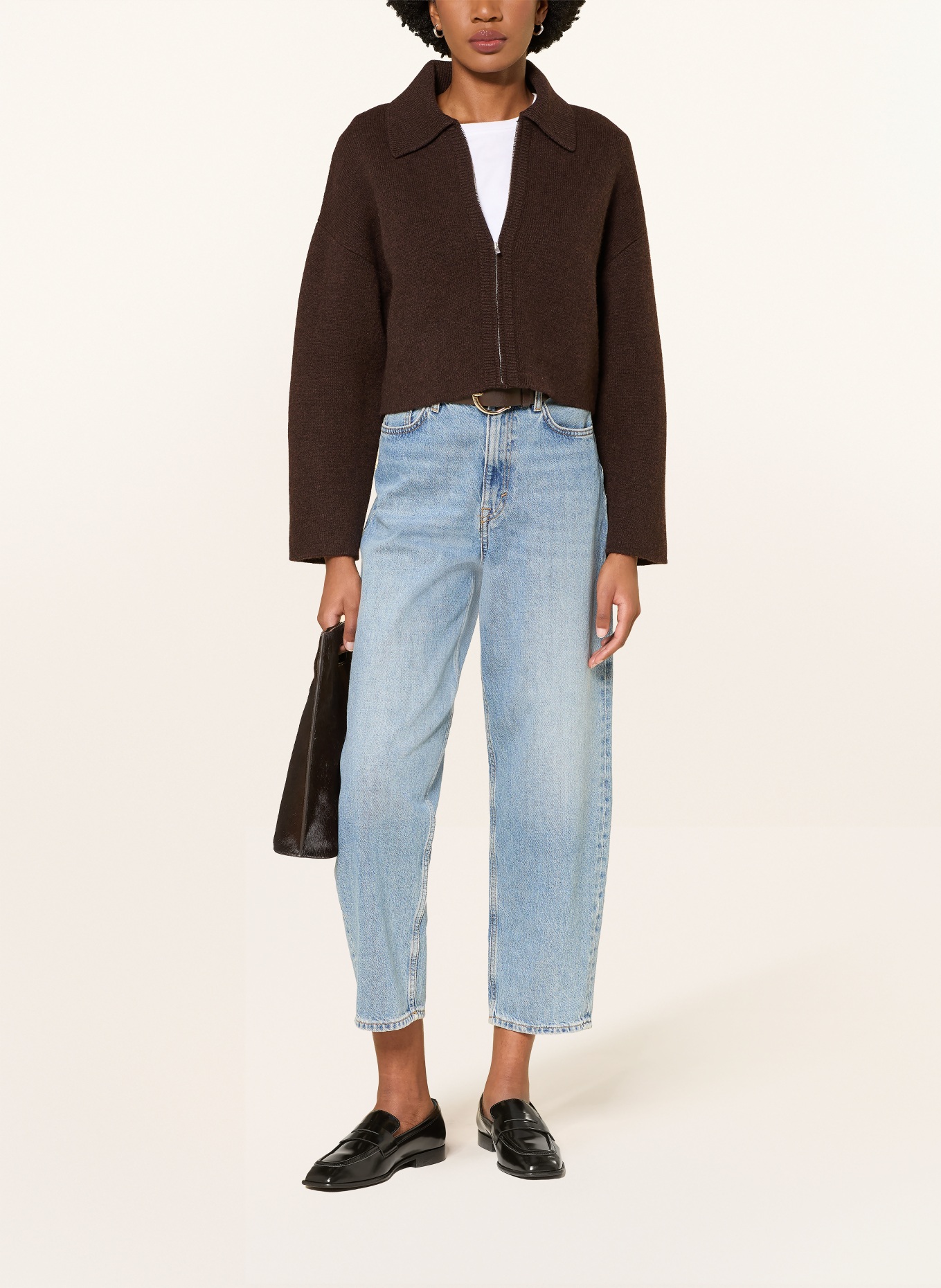 COS svetr: TMAVĚ HNĚDÁ