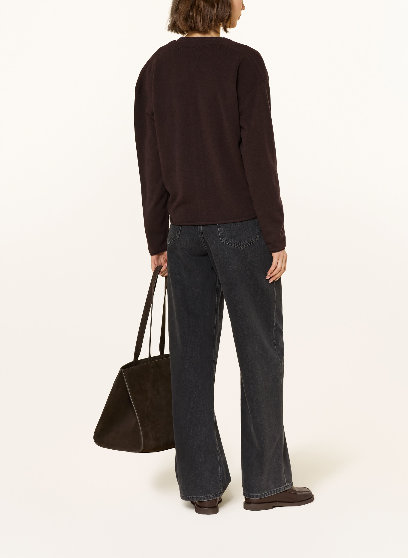 COS Strickjacke: DUNKELBRAUN