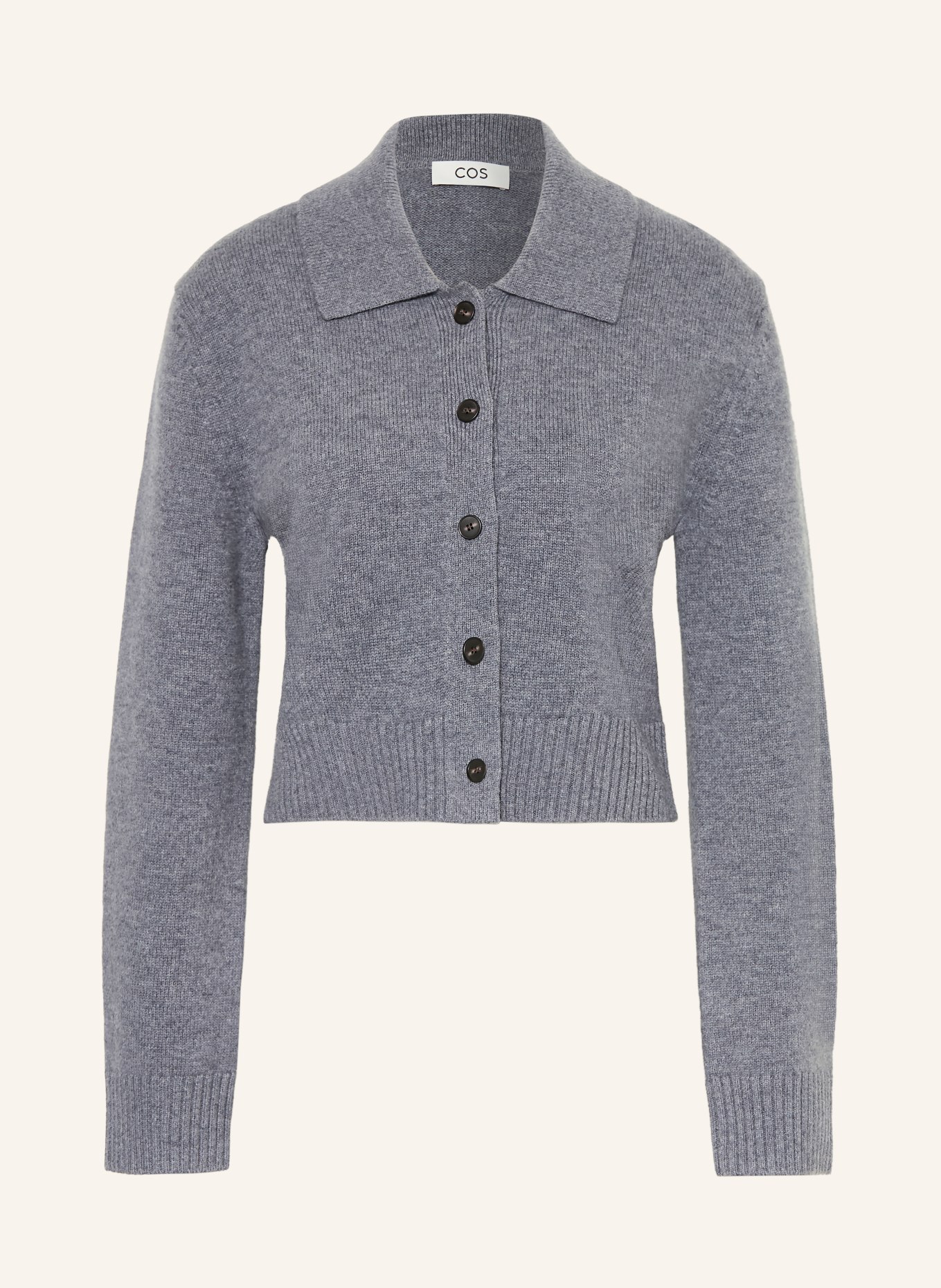 COS Strickjacke: GRAU